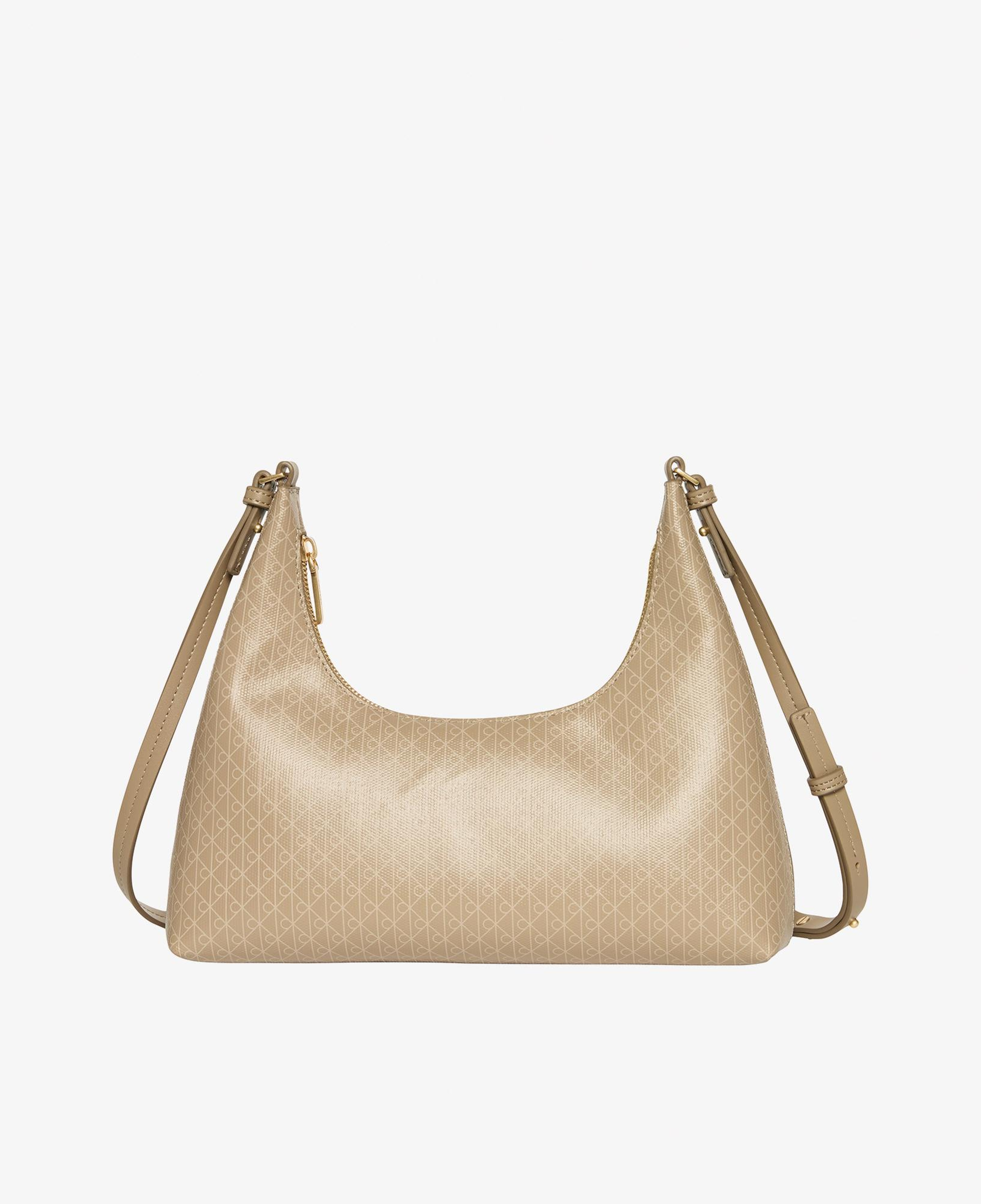 Calvin Klein Emblem Kadın Kahverengi Çapraz Çanta