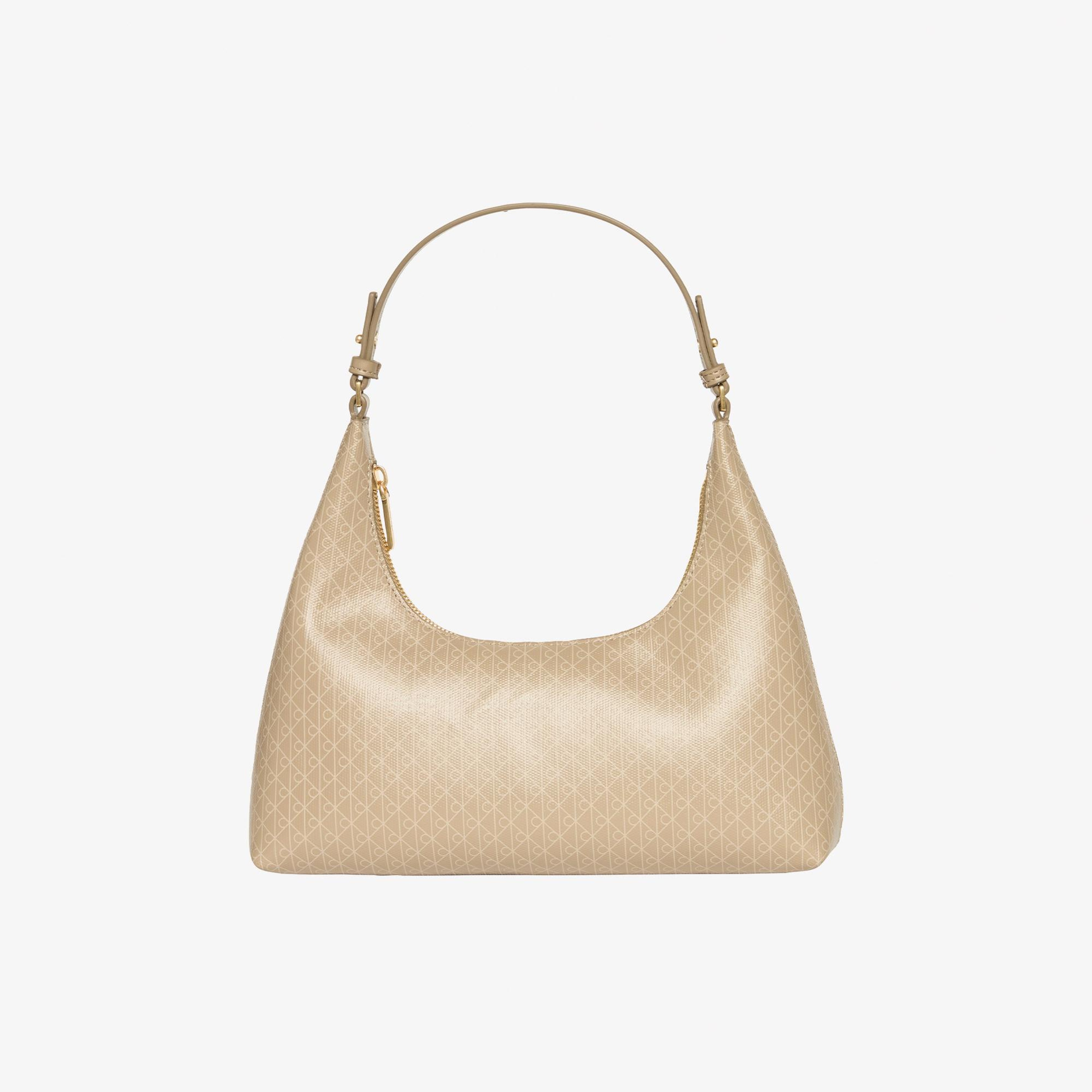 Calvin Klein Emblem Kadın Kahverengi Çapraz Çanta