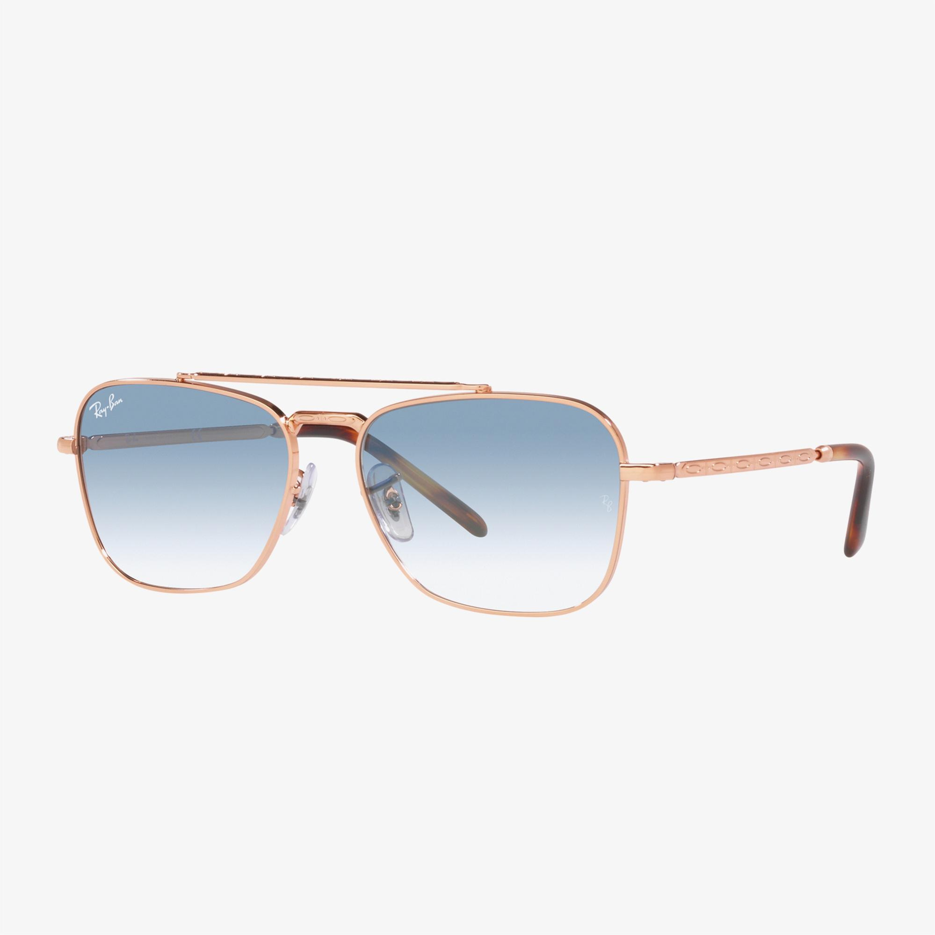 RAY-BAN Metal Unisex Rose-Gold Güneş Gözlüğü