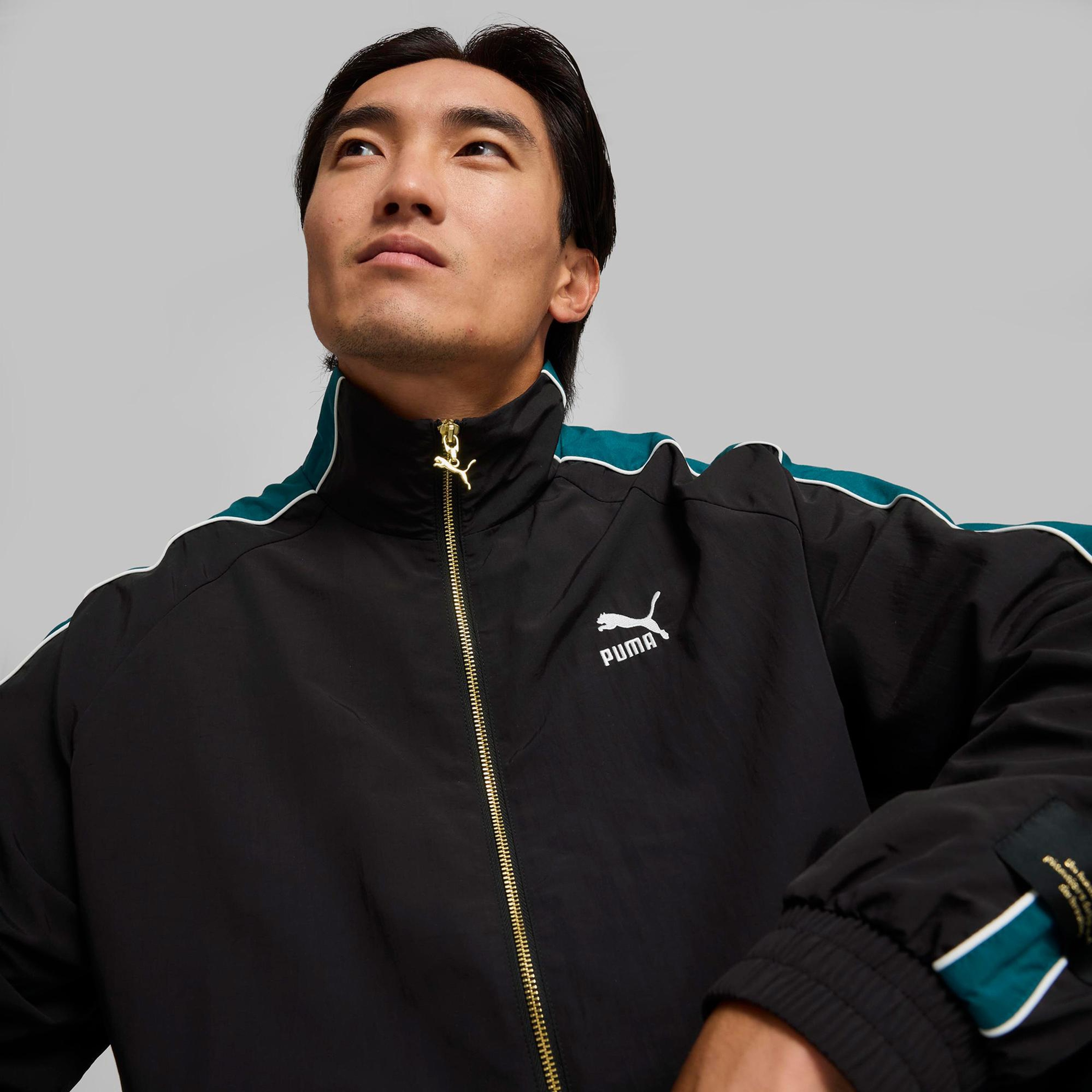 Puma T7 Play.Paris. Track Unisex Siyah Eşofman Üstü