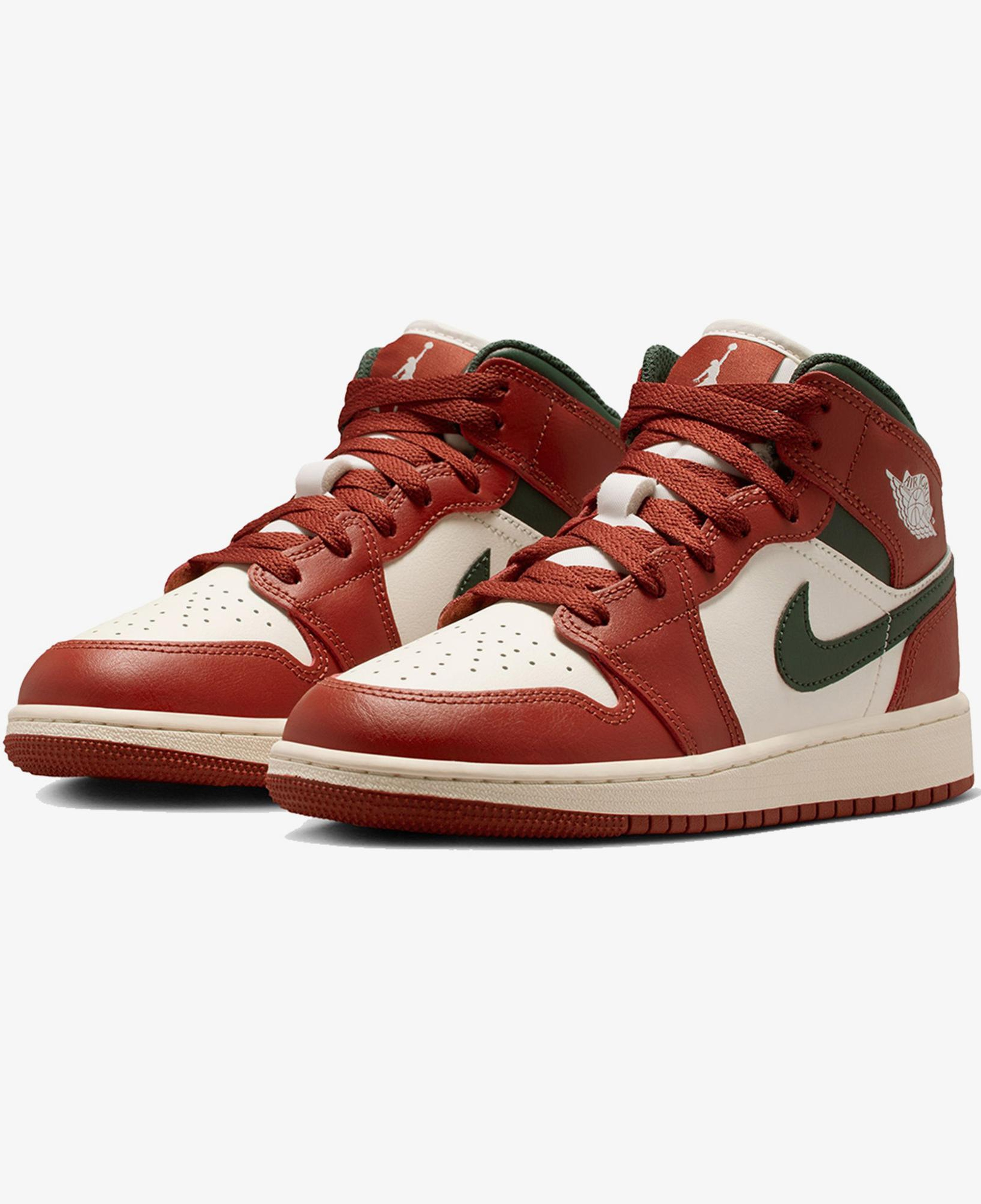 Jordan Air 1 Mid Kırmızı Spor Ayakkabı