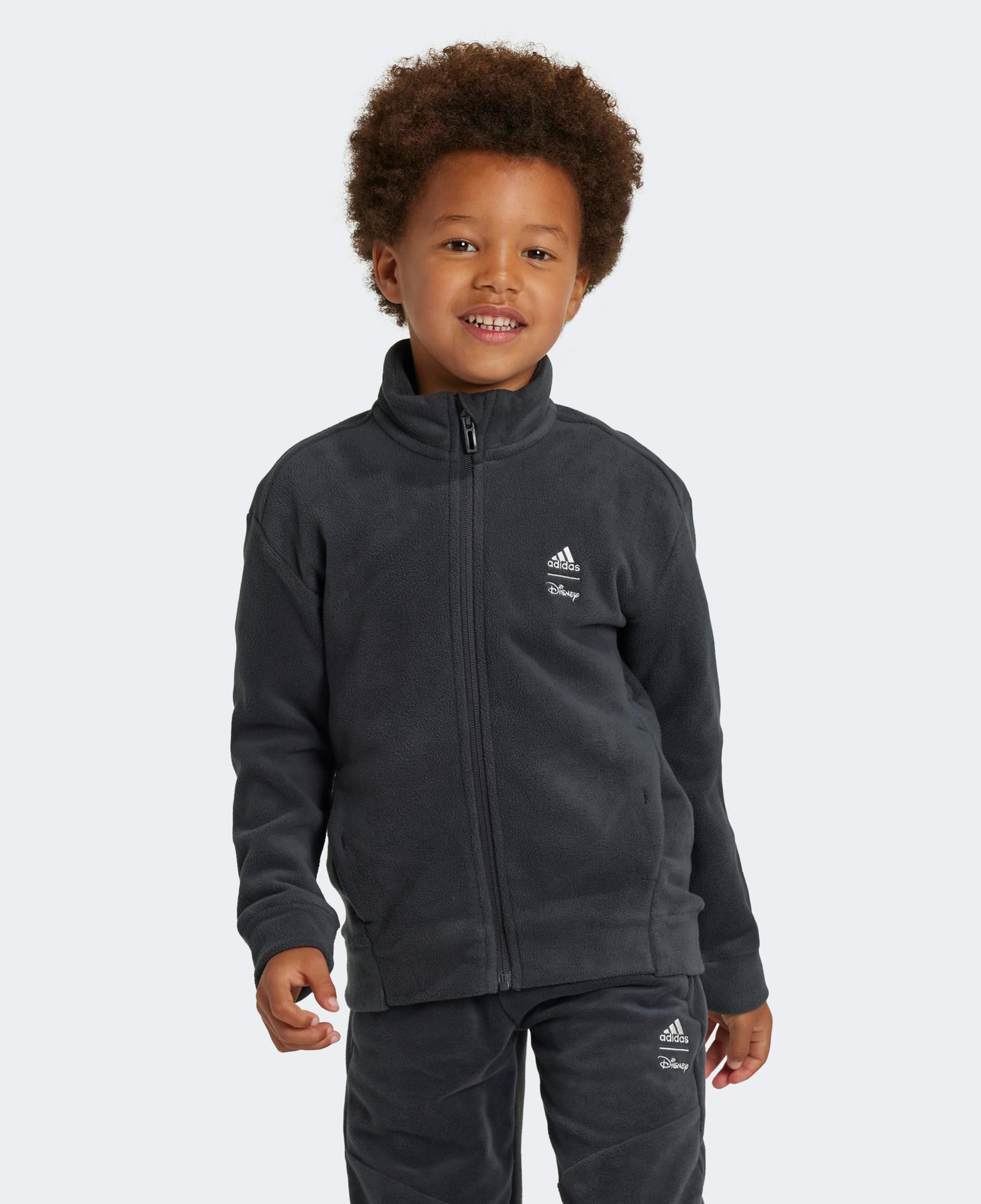 adidas Lk Dymi Tt Çocuk Gri Eşofman Üstü