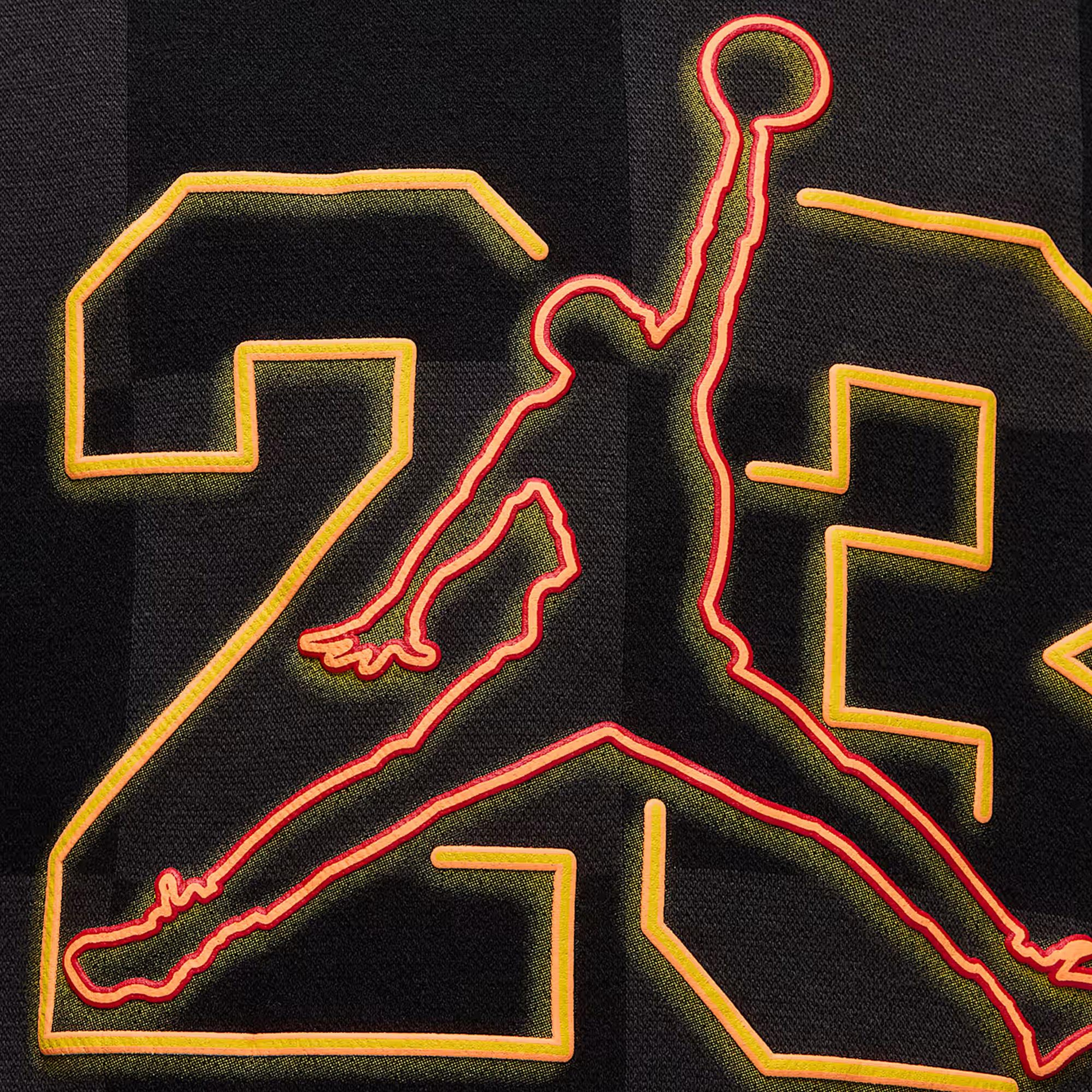 Jordan Deep Dish Çocuk Siyah Kapüşonlu Sweatshirt