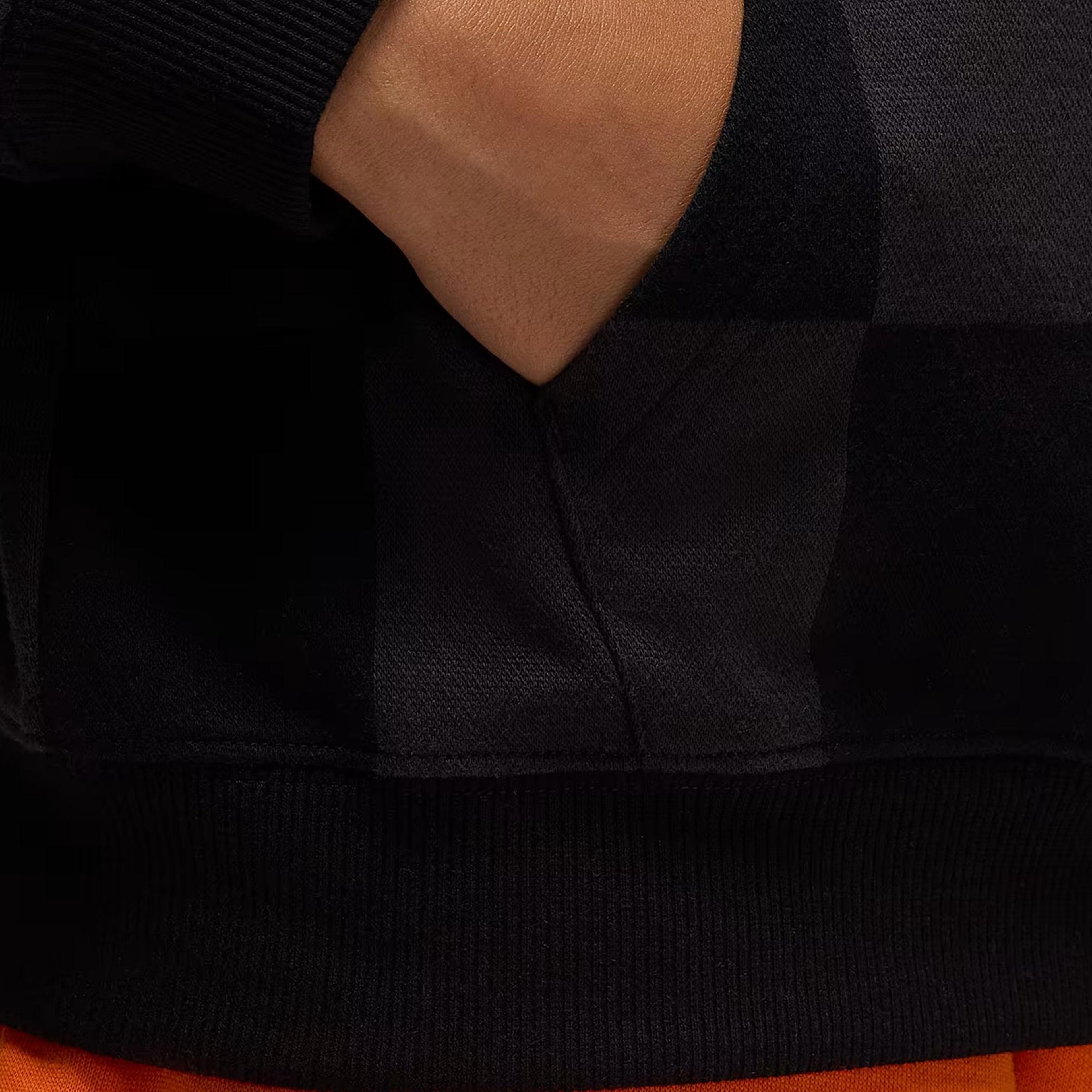 Jordan Deep Dish Çocuk Siyah Kapüşonlu Sweatshirt