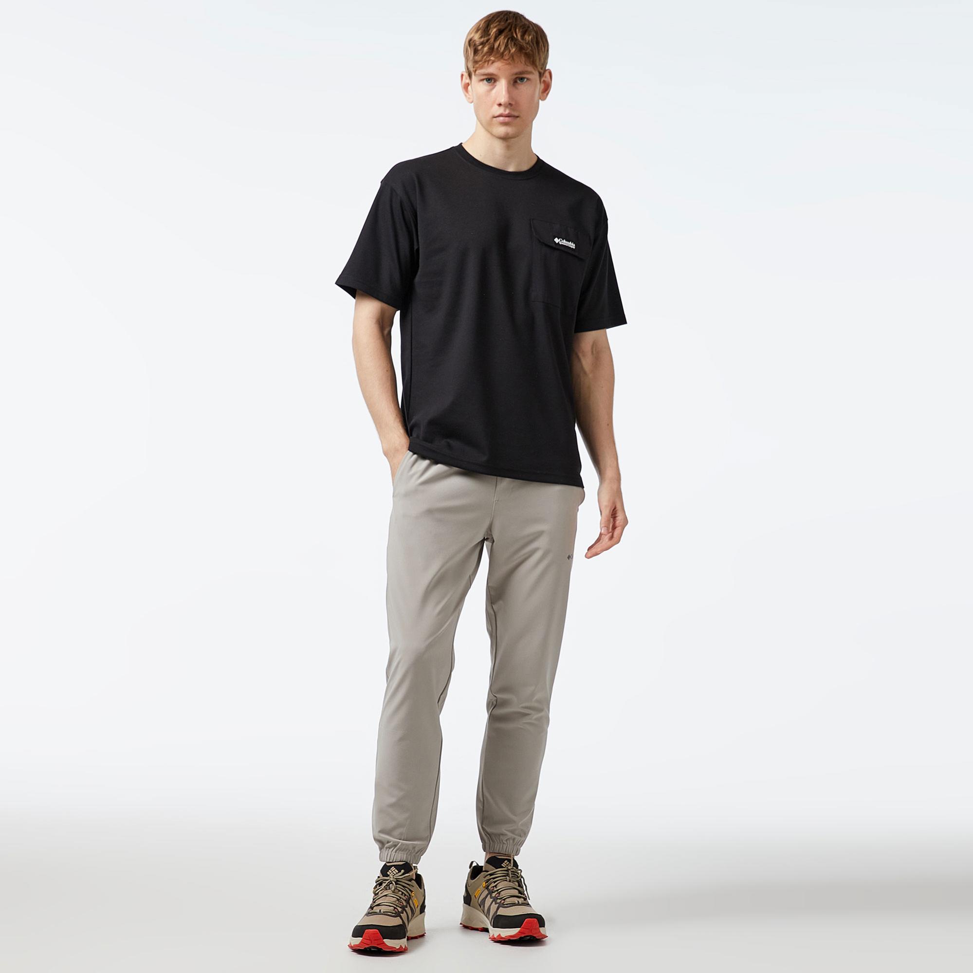 Columbia Heritage Erkek Siyah T-Shirt