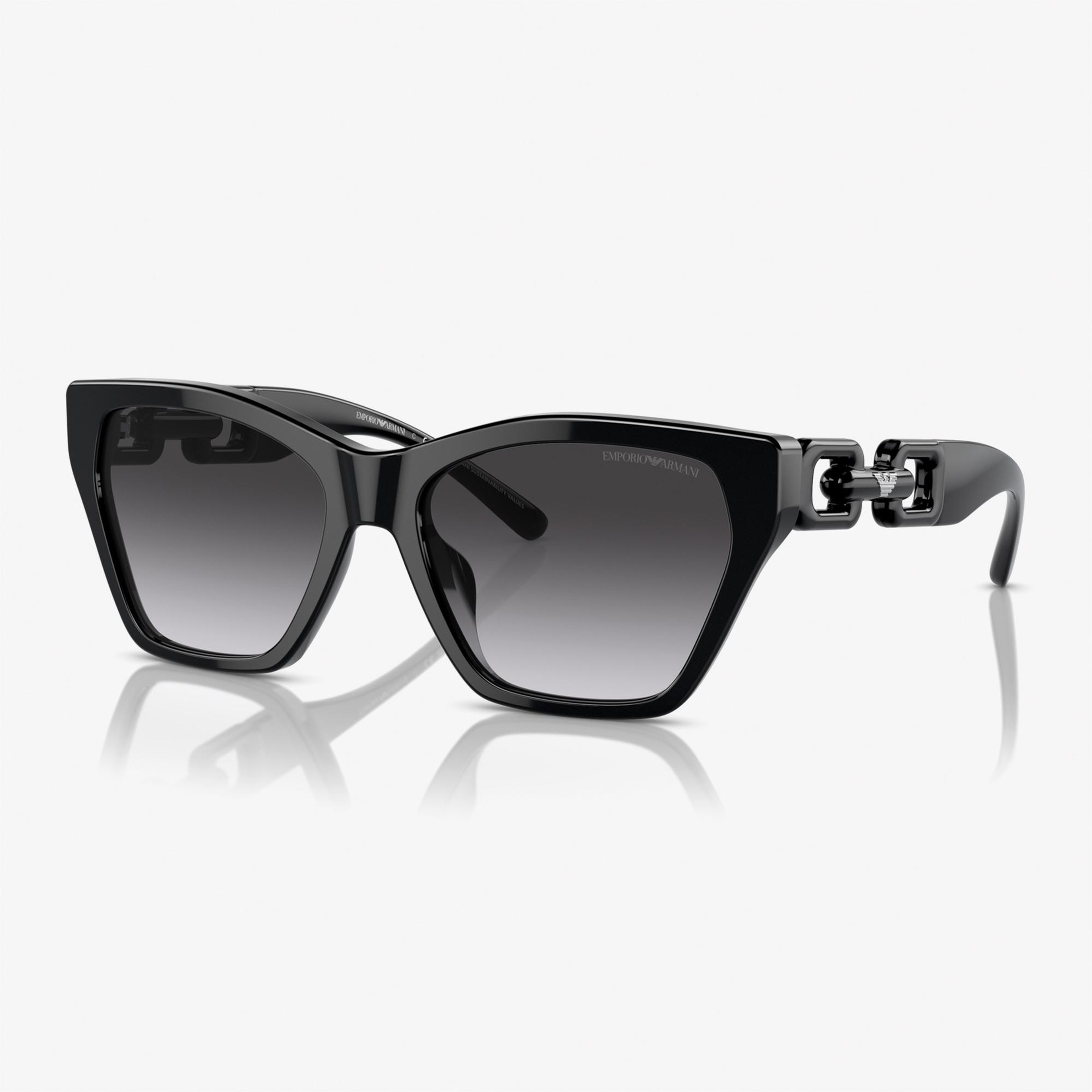 Emporio Armani 0EA4203U Acetate Kadın Siyah Güneş Gözlüğü