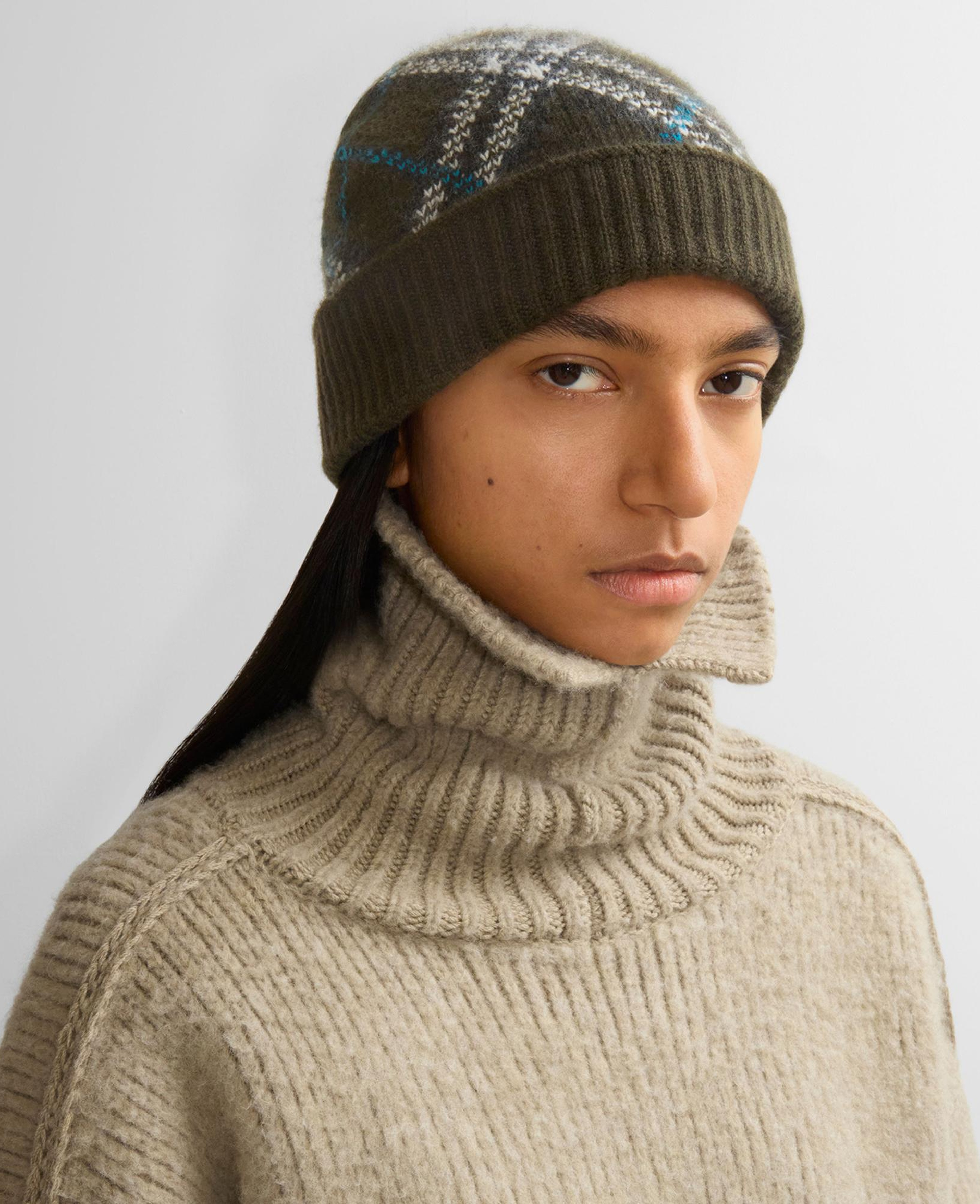 Burberry Haw Cashmere Erkek Haki Bere