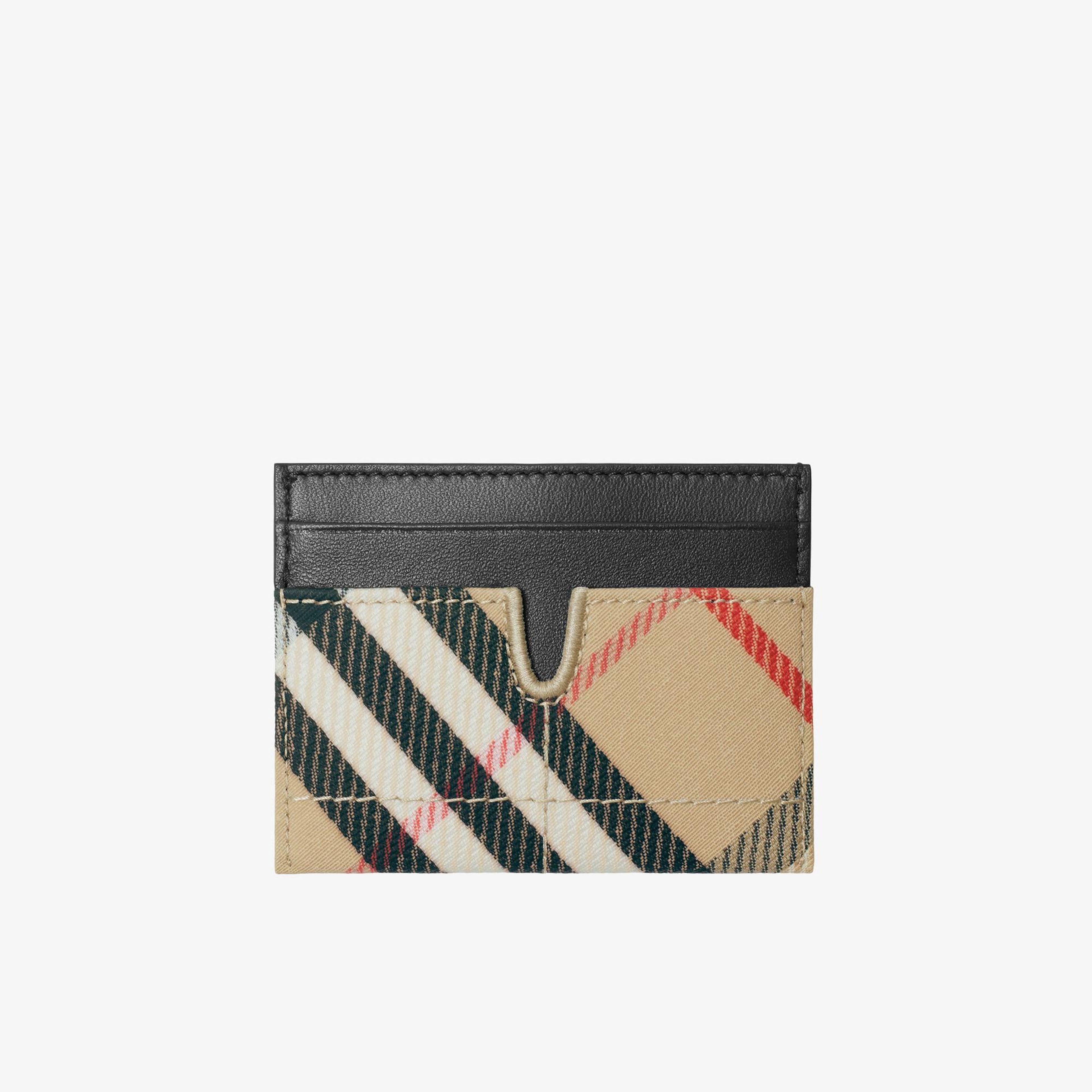 Burberry Check Snip Kadın Siyah Kartlık