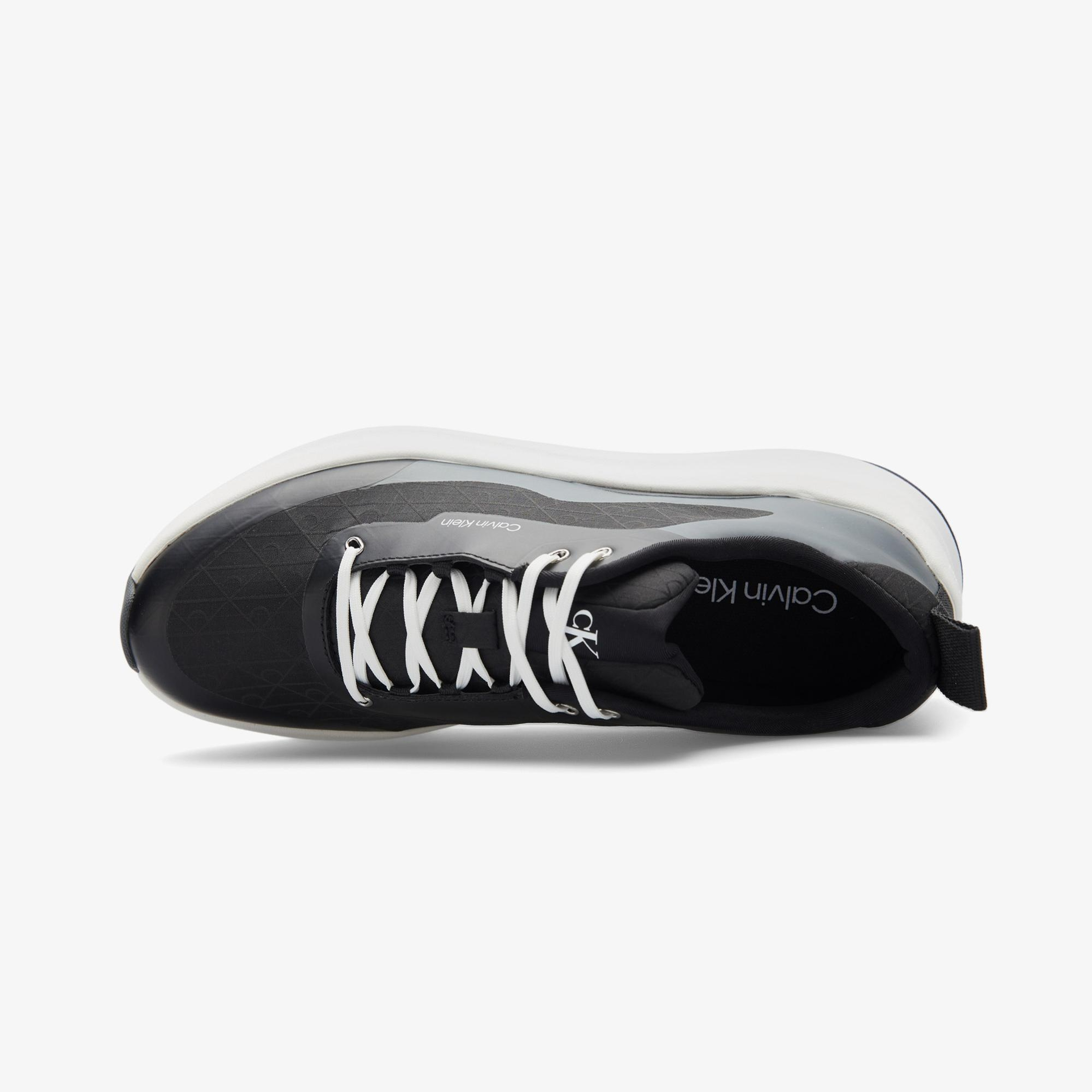 Calvin Klein Chunky Runner Lace Up Mix Erkek Siyah Sneaker