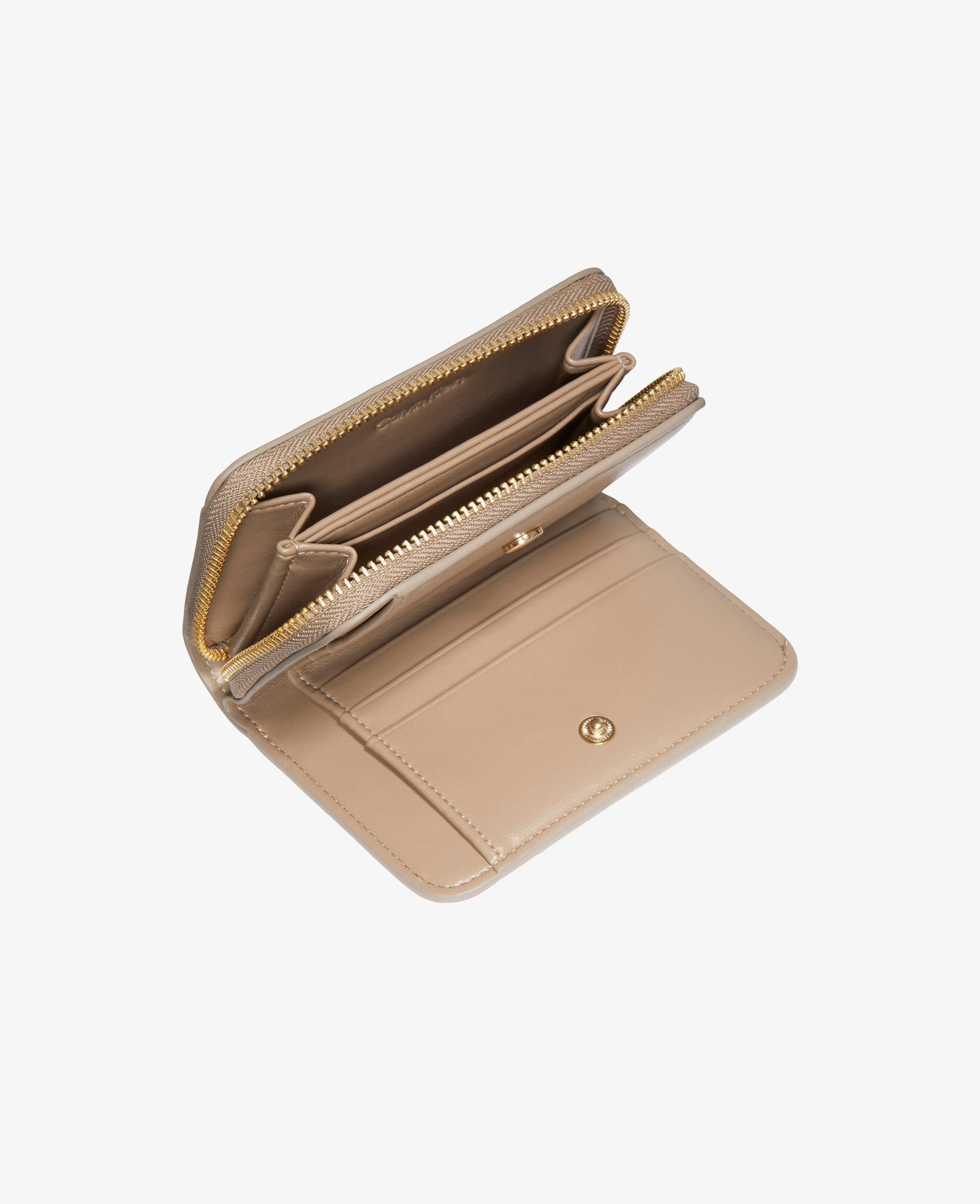 Calvin Klein Medium Flap Zip Around Kadın Kahverengi Cüzdan