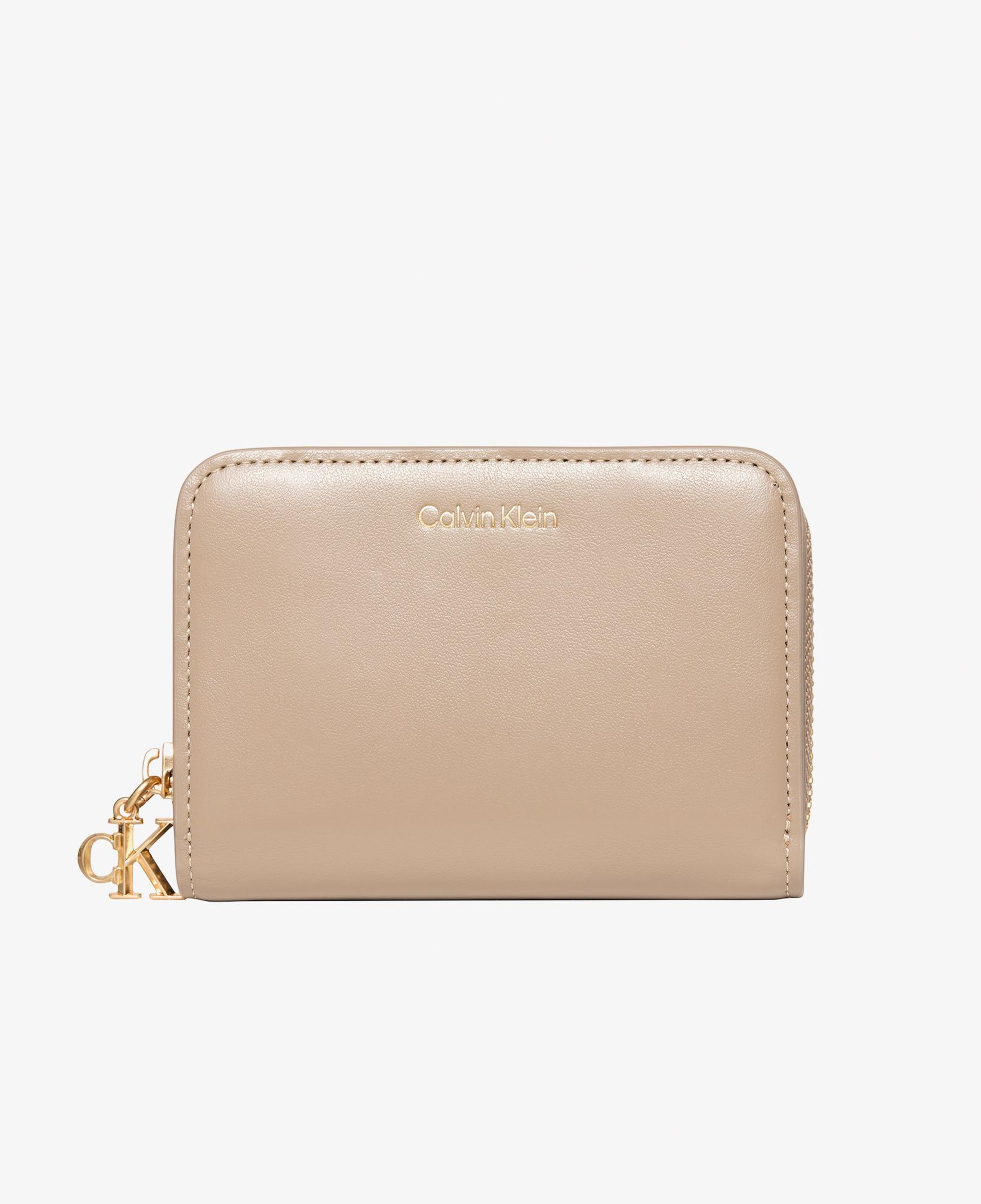 Calvin Klein Medium Flap Zip Around Kadın Kahverengi Cüzdan