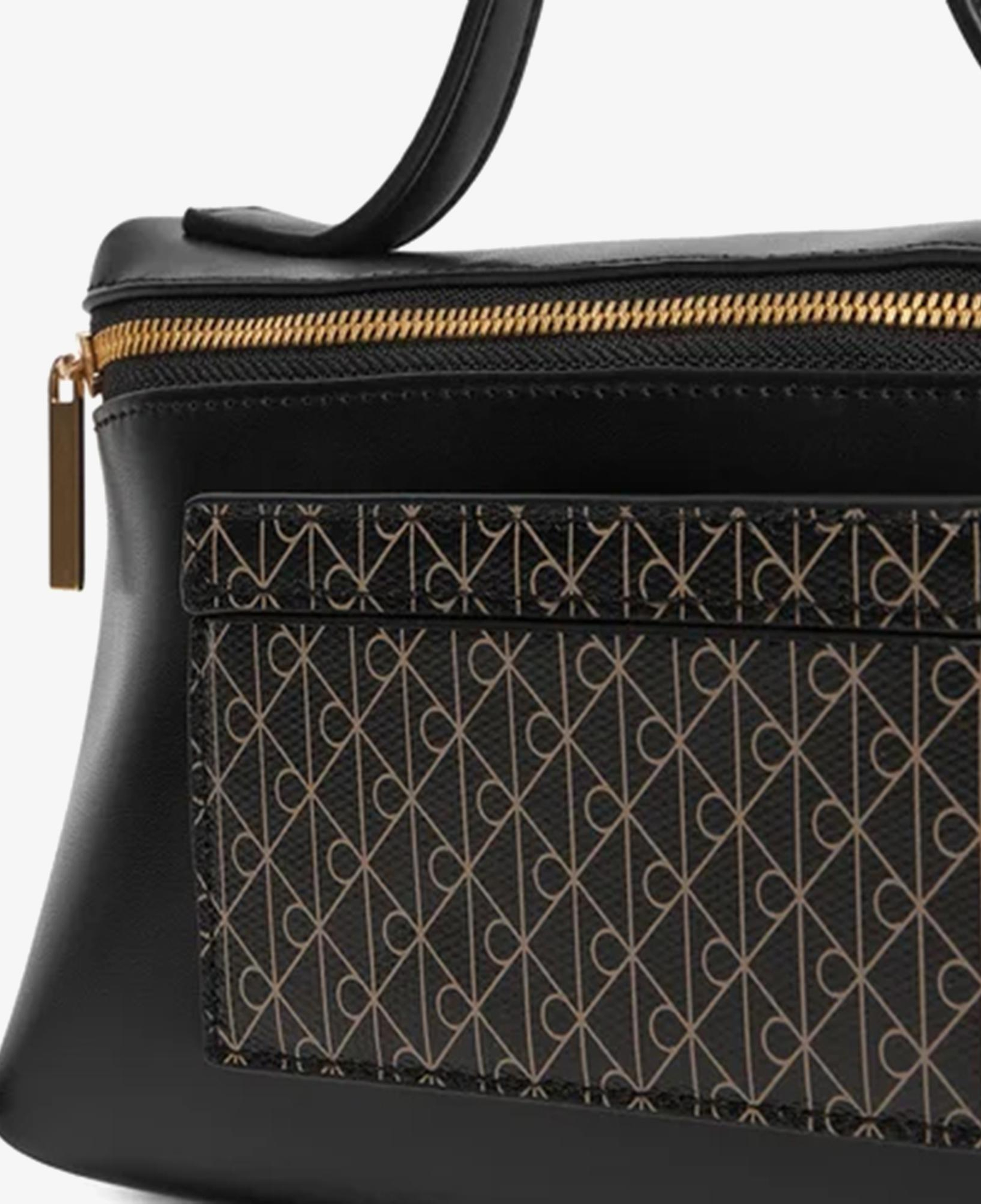 Calvin Klein Emblem Beauty Case Kadın Siyah Makyaj Çantası