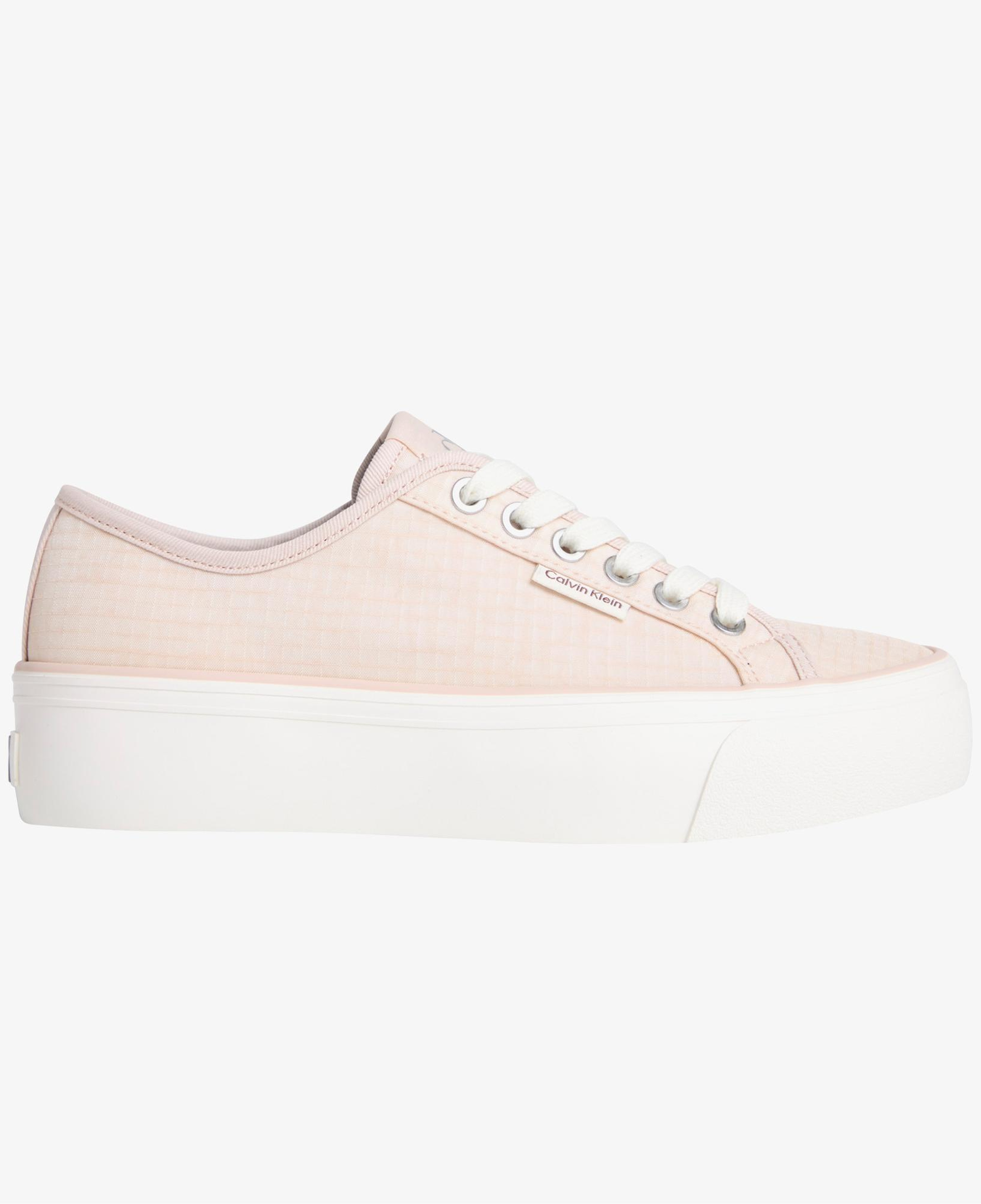 Calvin Klein Vulc Laceup Ripst Kadın Pembe Sneaker