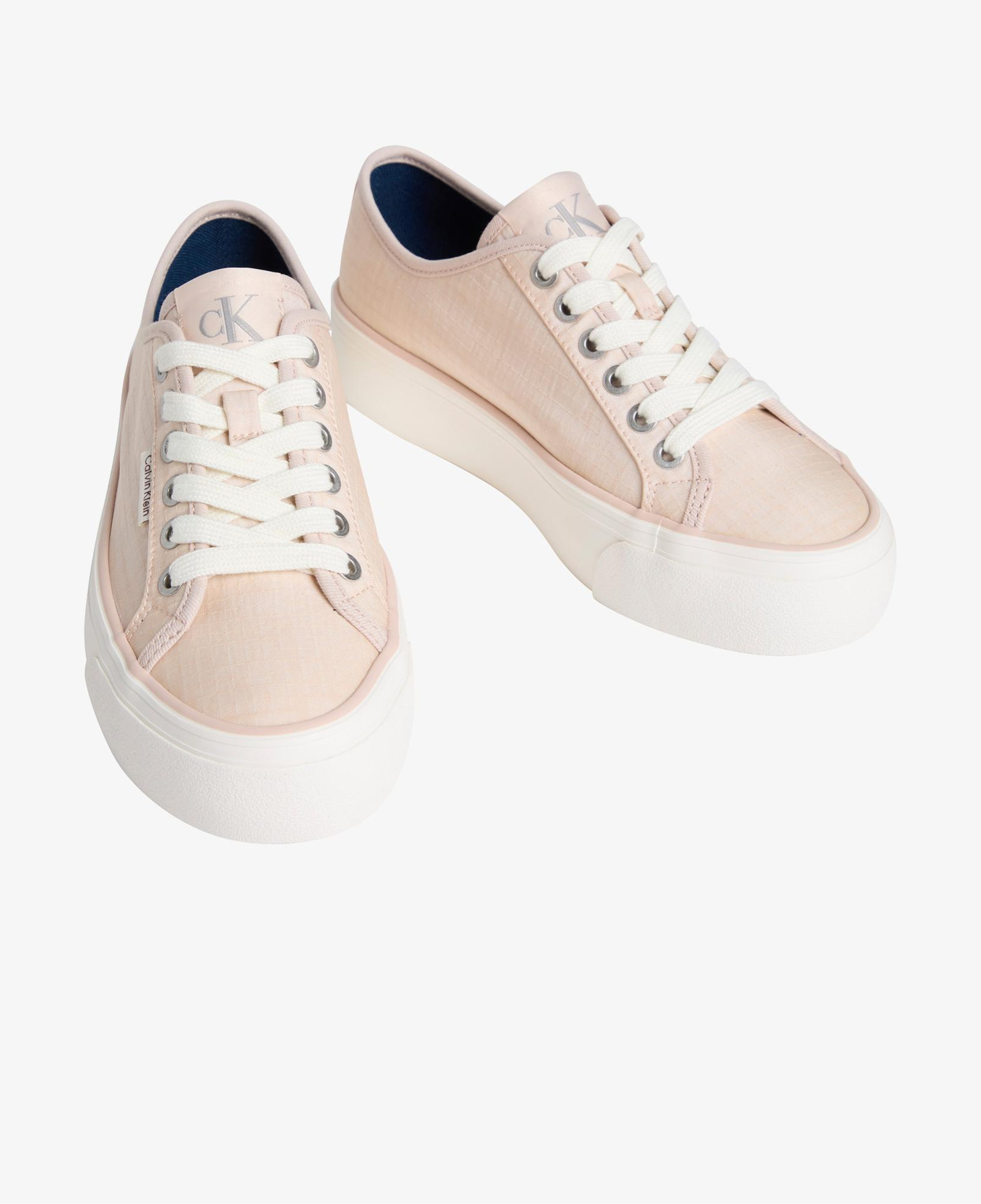 Calvin Klein Vulc Laceup Ripst Kadın Pembe Sneaker