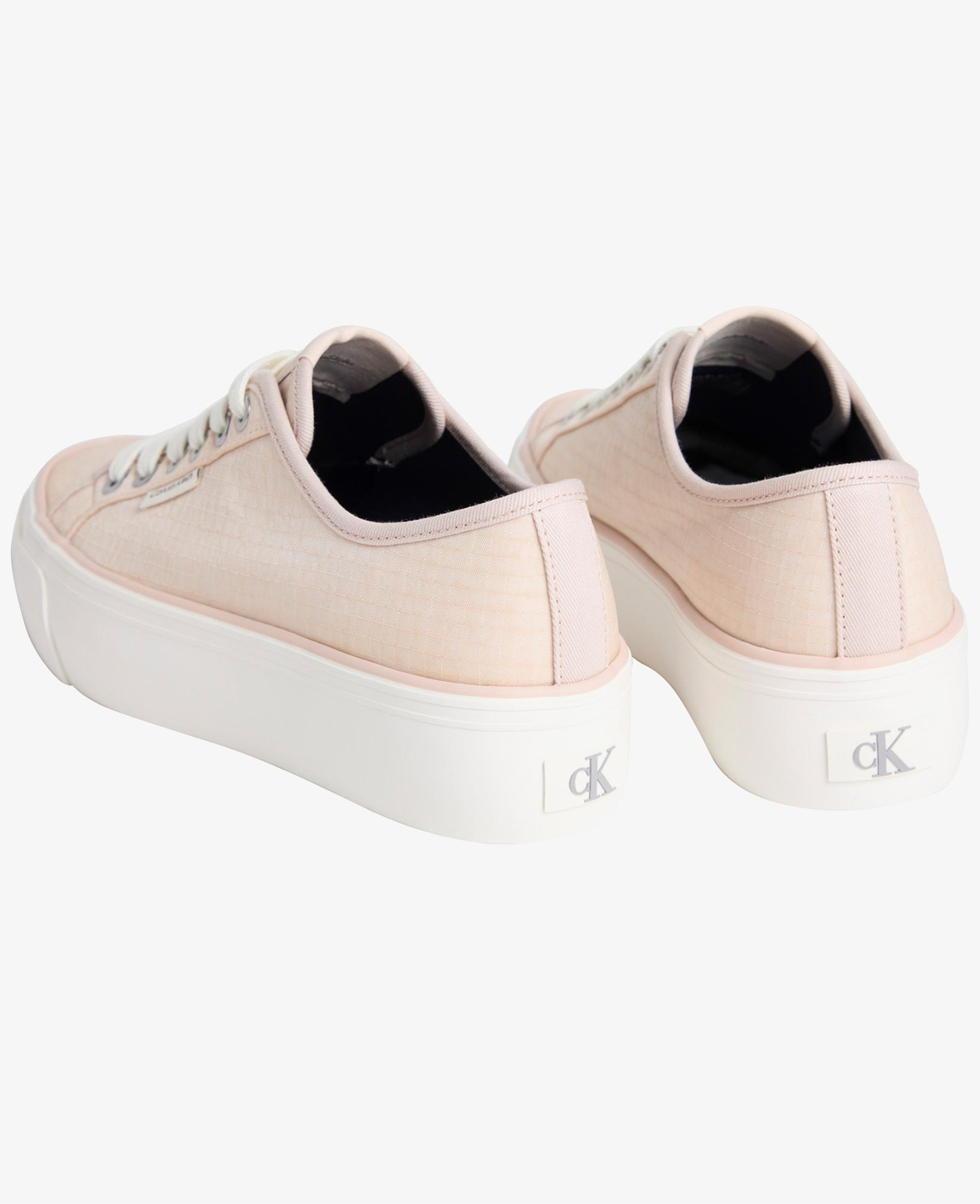 Calvin Klein Vulc Laceup Ripst Kadın Pembe Sneaker