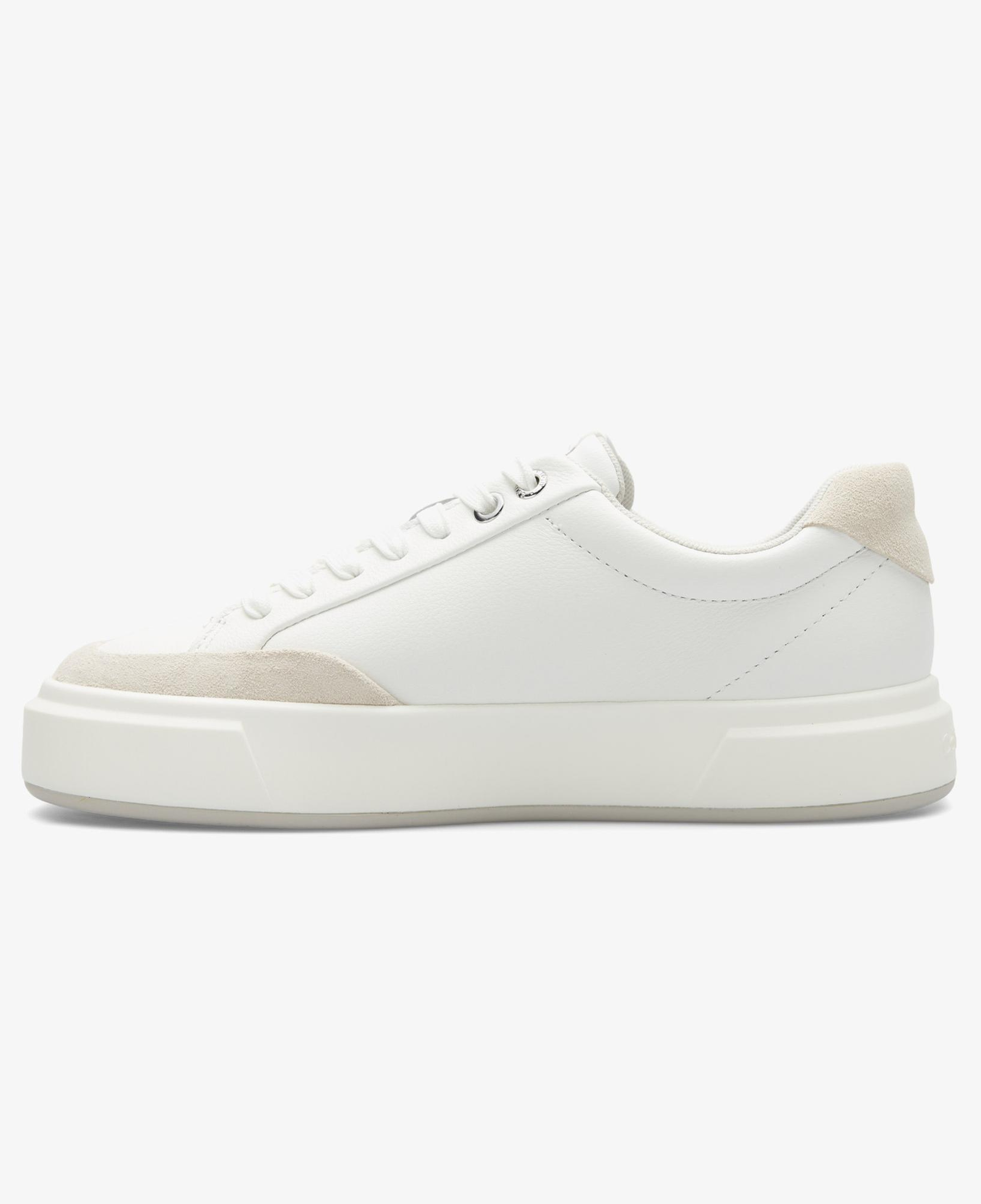 Calvin Klein Basket Cupsole Laceup Kadın Beyaz Sneaker