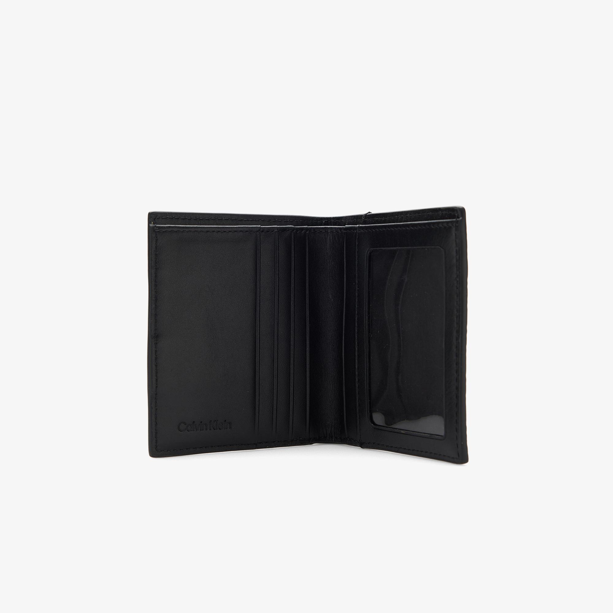 Calvin Klein Embossed Emblem Erkek Siyah Cüzdan