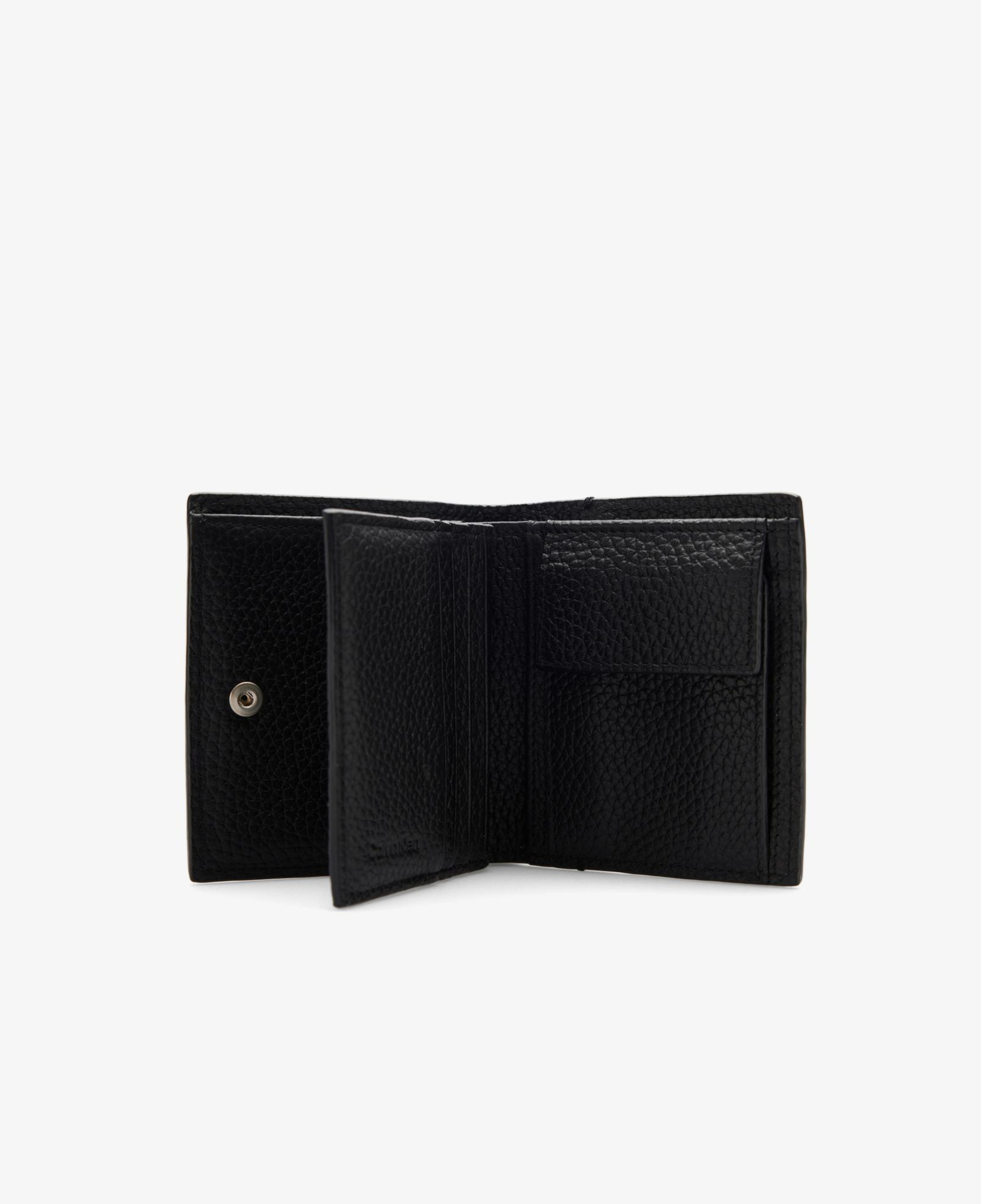 Calvin Klein Foil Emboss Slim Erkek Siyah Cüzdan