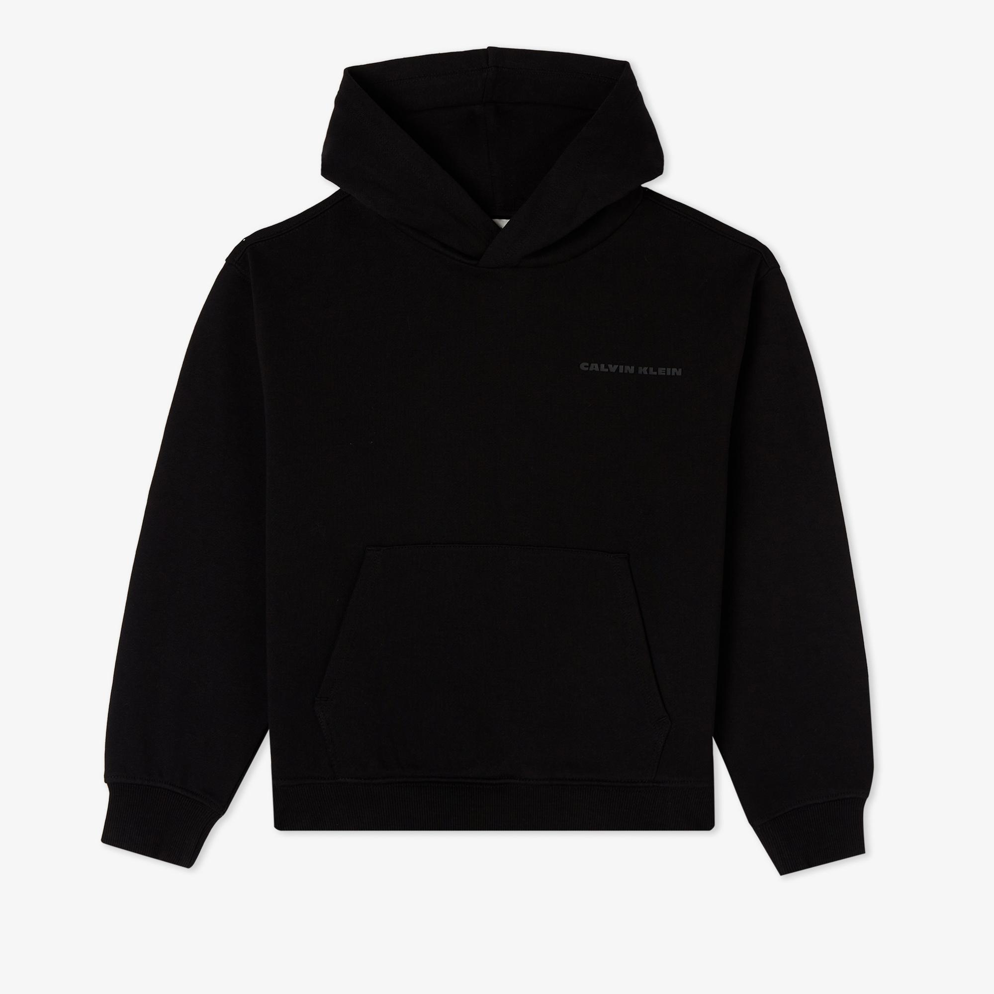 Calvin Klein Relaxed Back Çocuk Siyah Sweatshirt