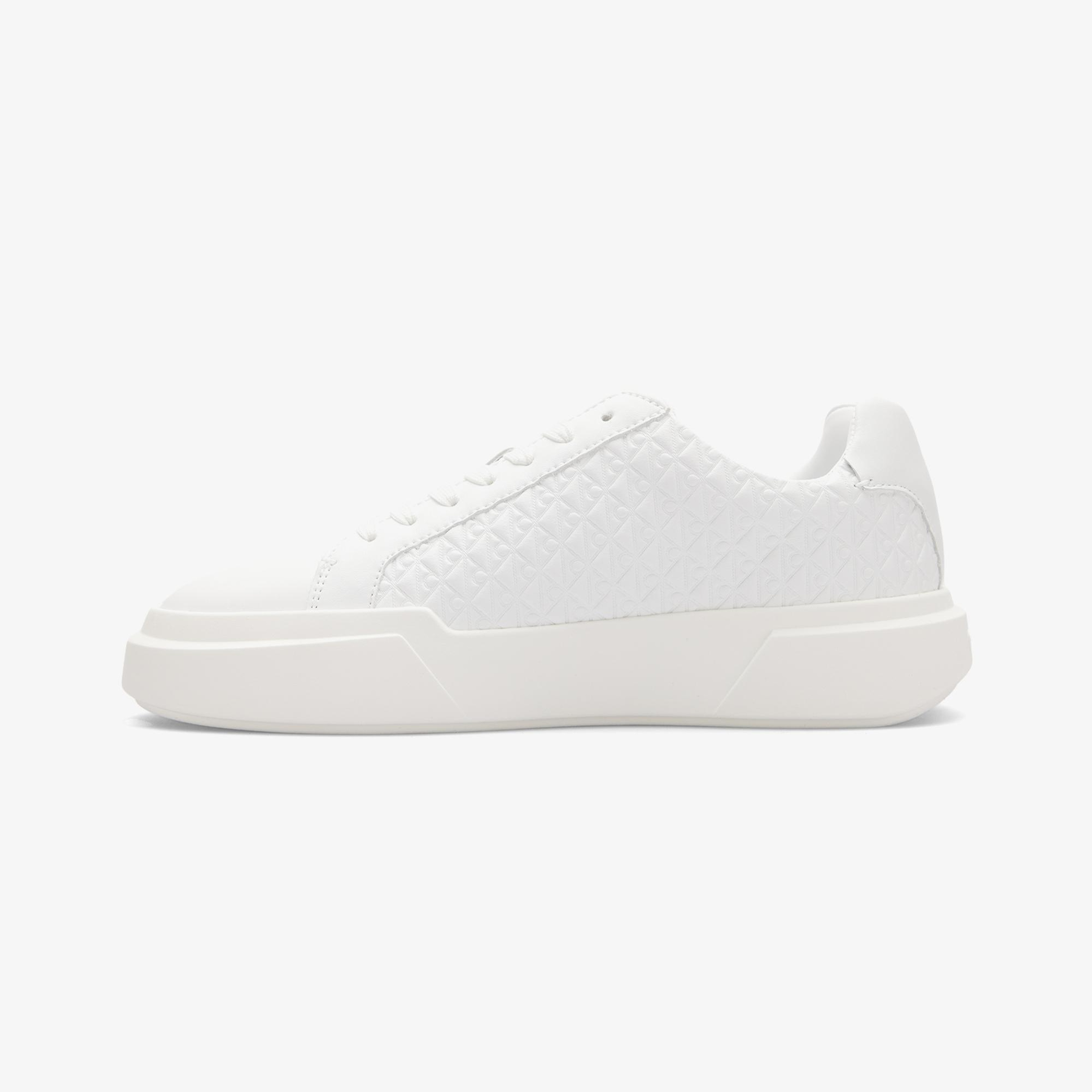 Calvin Klein Chunky Cupsole Laceup Kadın Beyaz Sneaker