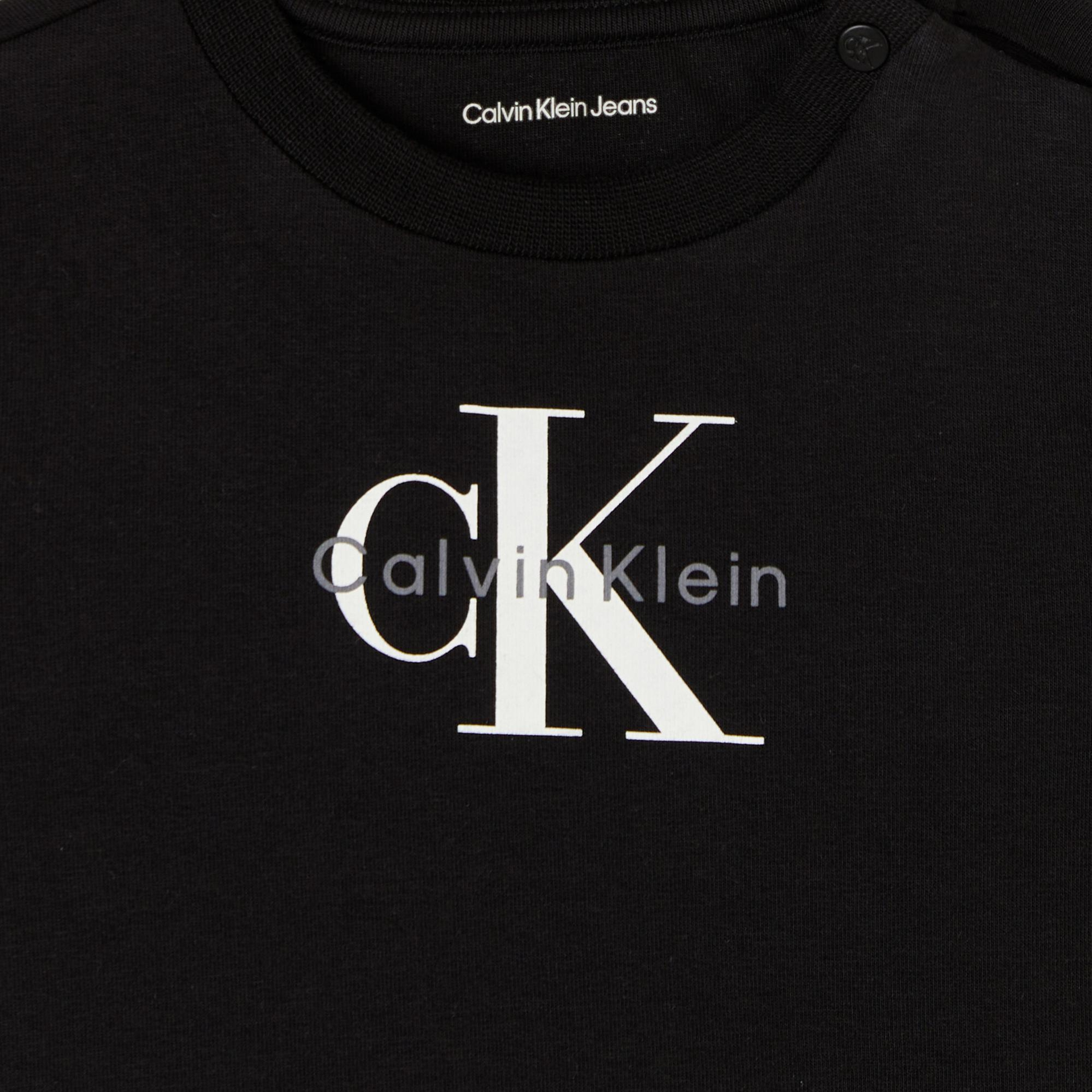 Calvin Klein Monogram Starter Siyah Bebek Takımı