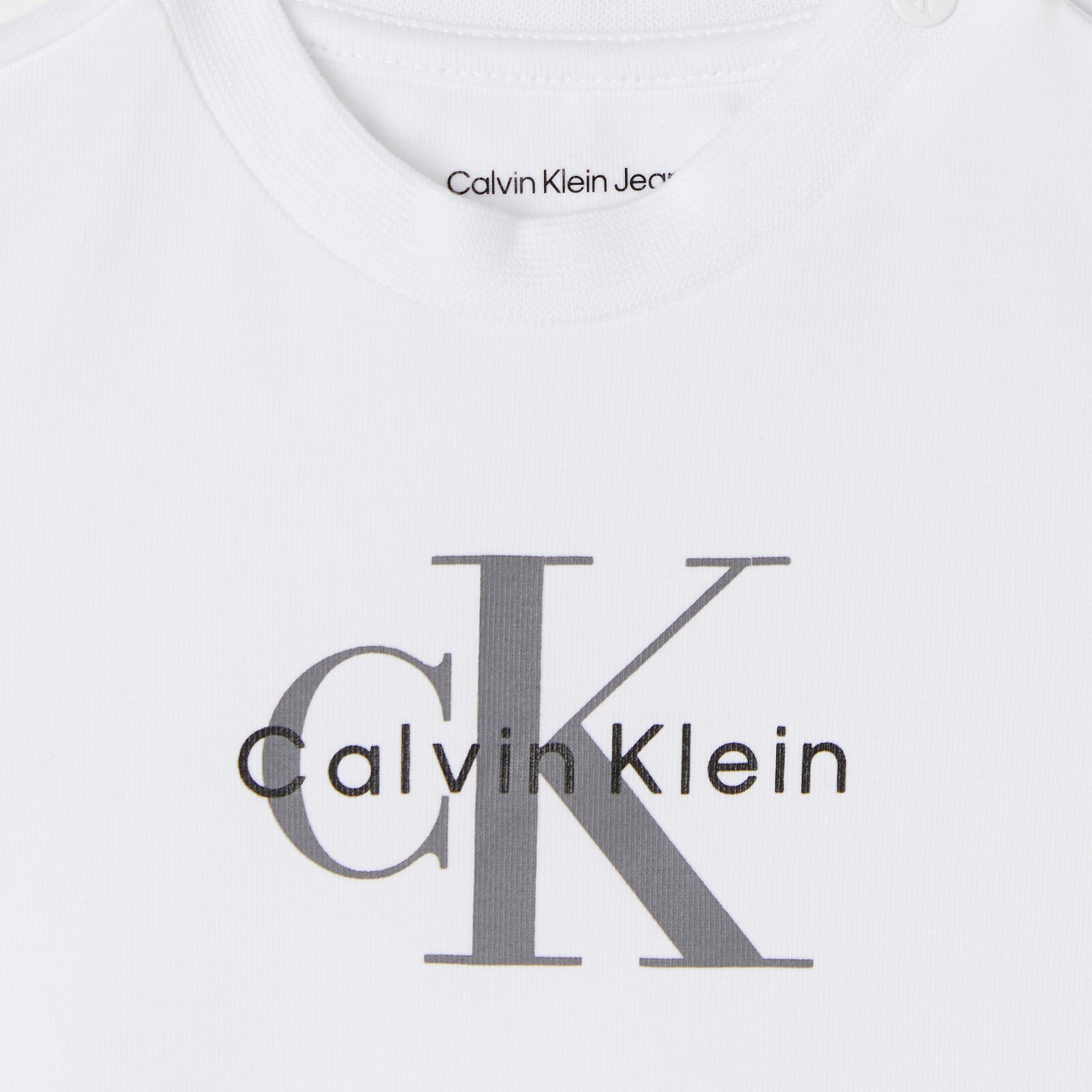 Calvin Klein Monogram Starter Siyah Bebek Takımı