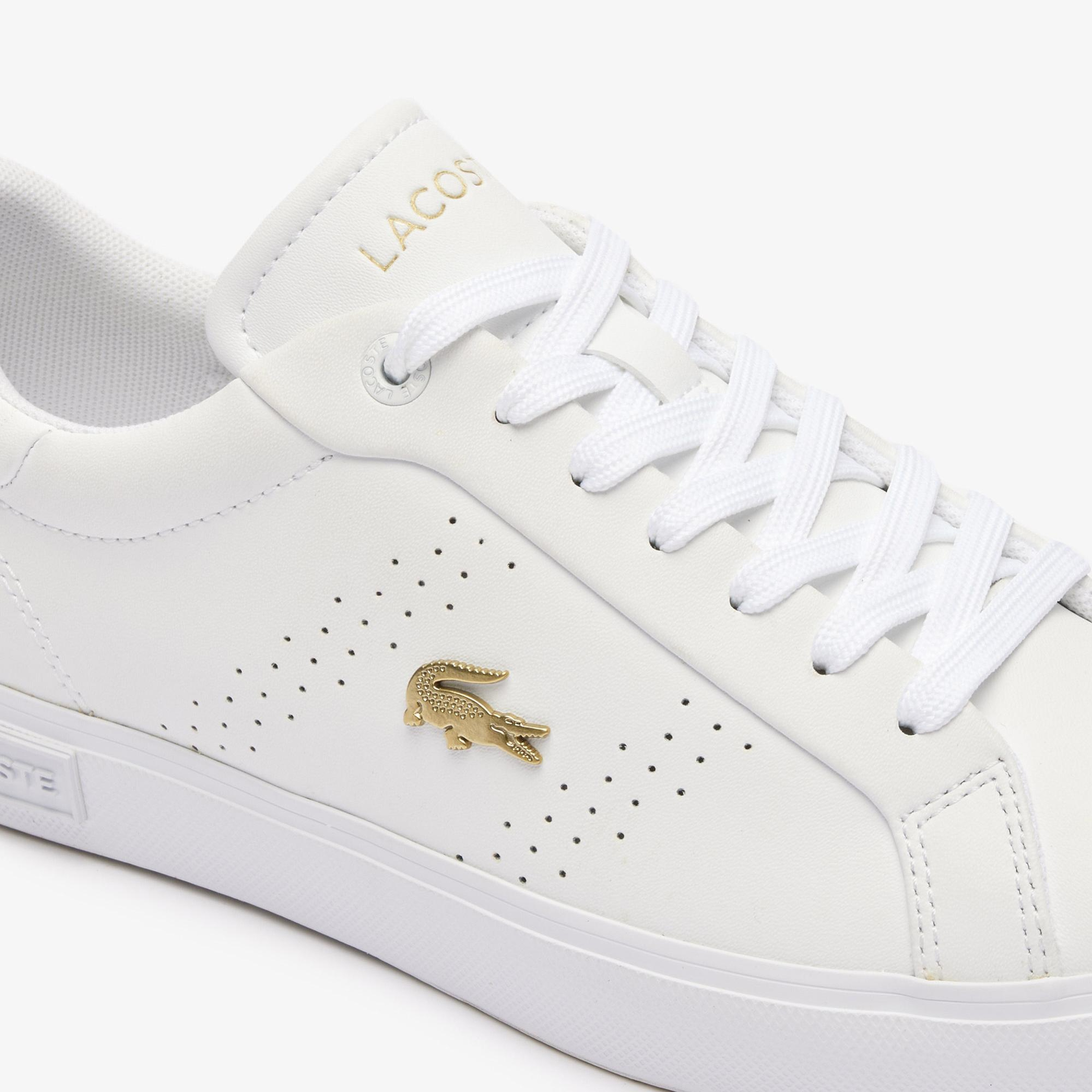 Lacoste Powercourt 2.0 Kadın Beyaz Sneaker