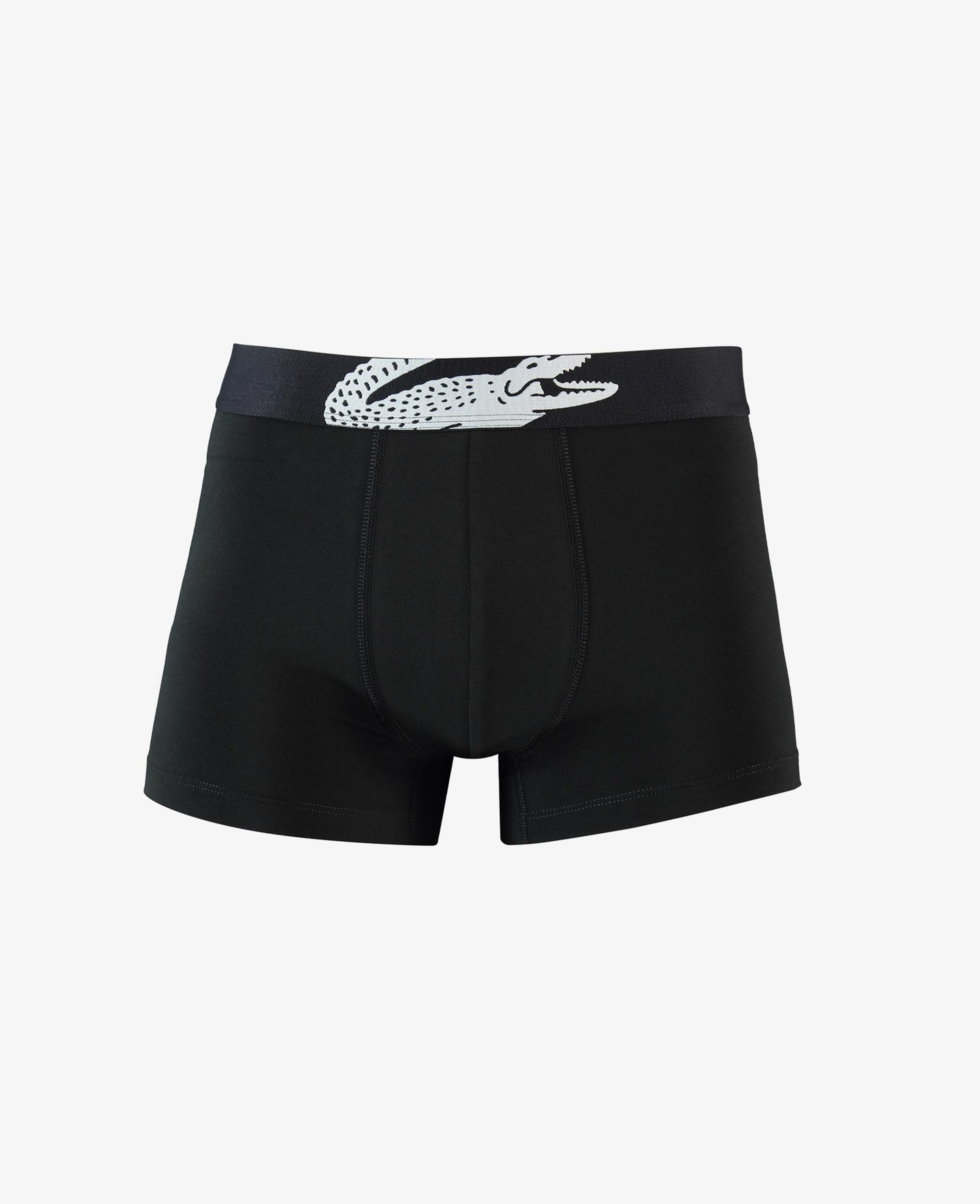Lacoste Erkek 3'lü Siyah Boxer