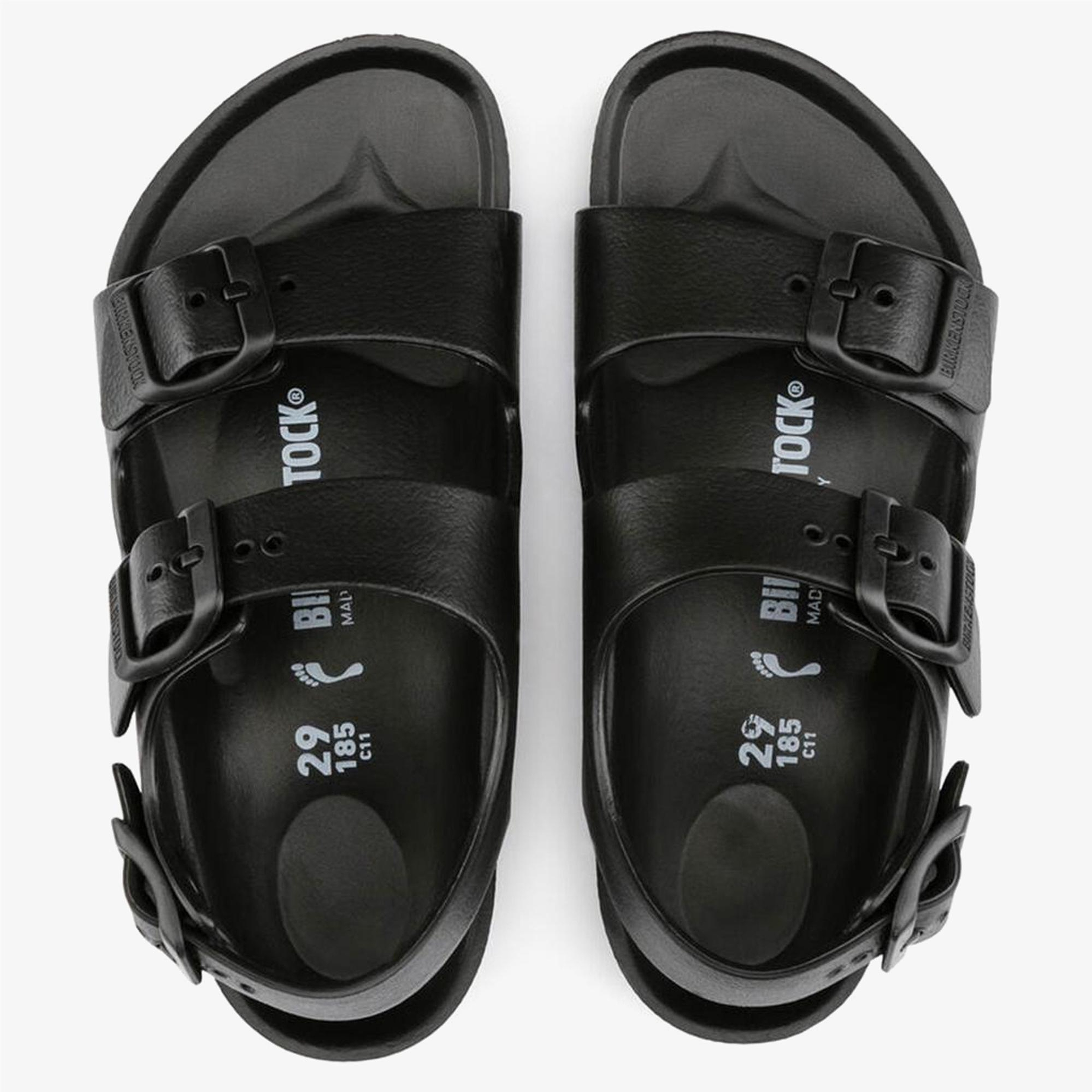 Birkenstock Milano Eva Çocuk Siyah Sandalet
