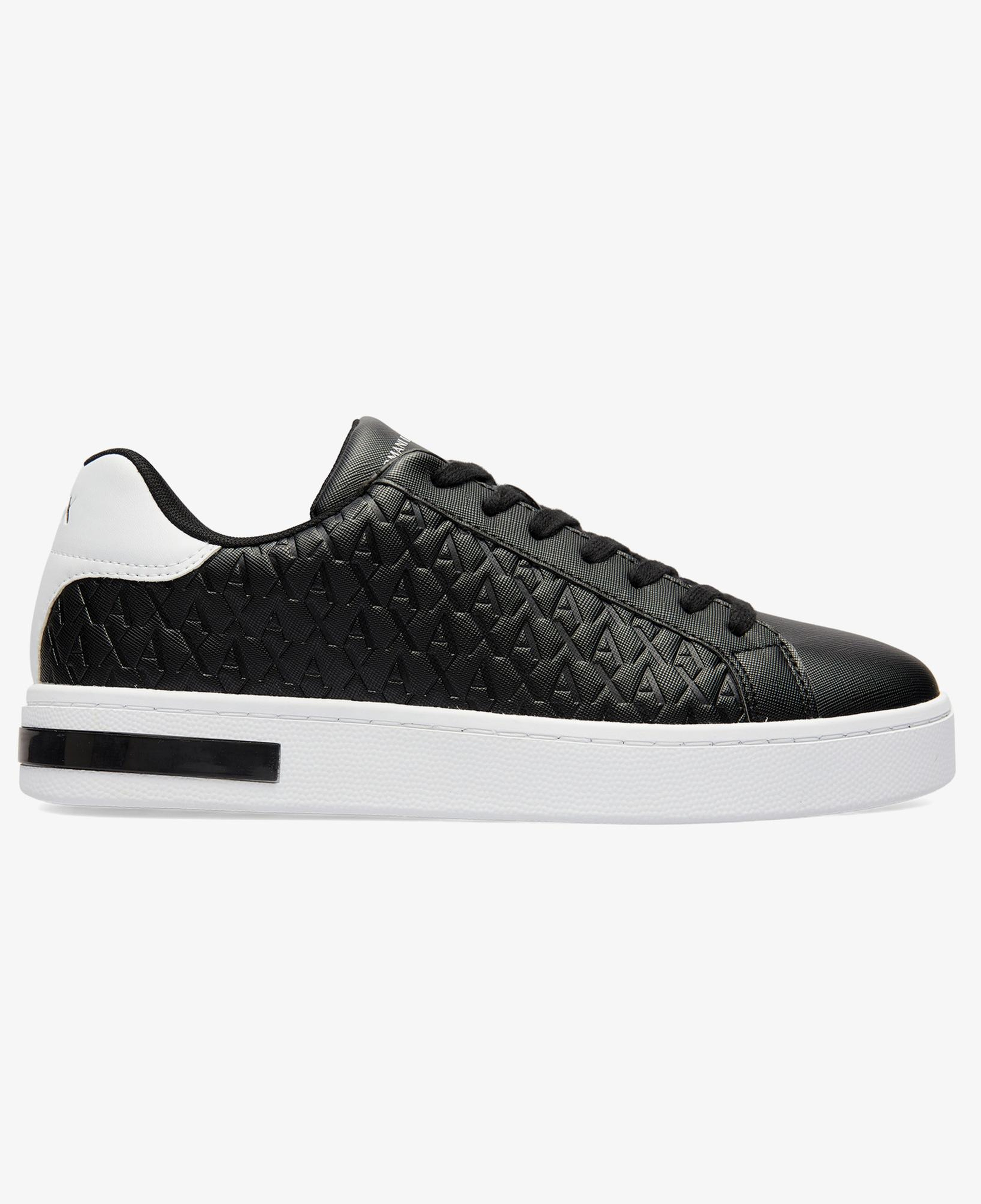 Armani Exchange Erkek Siyah / Beyaz Sneaker