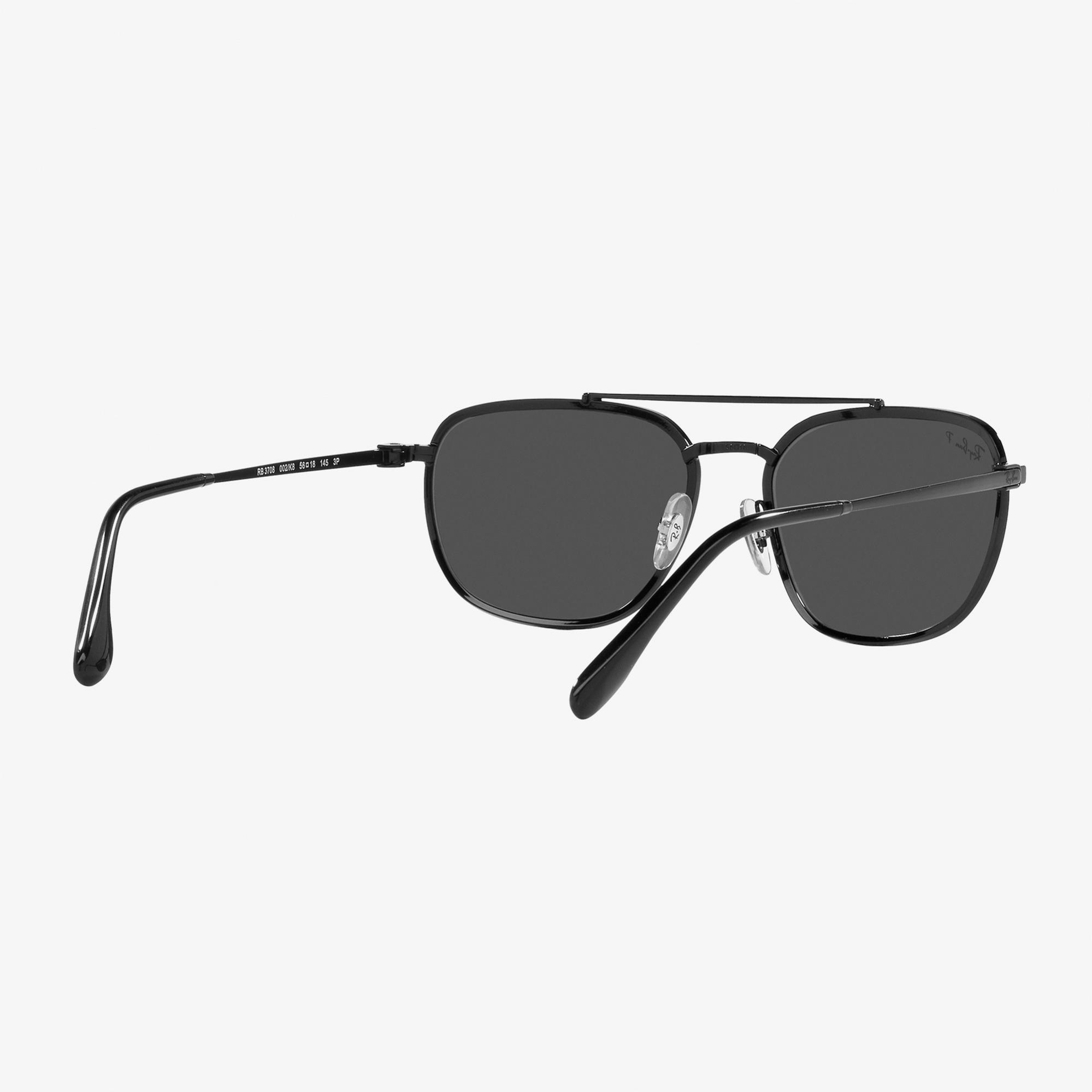 RAY-BAN Metal Unisex Siyah Güneş Gözlüğü