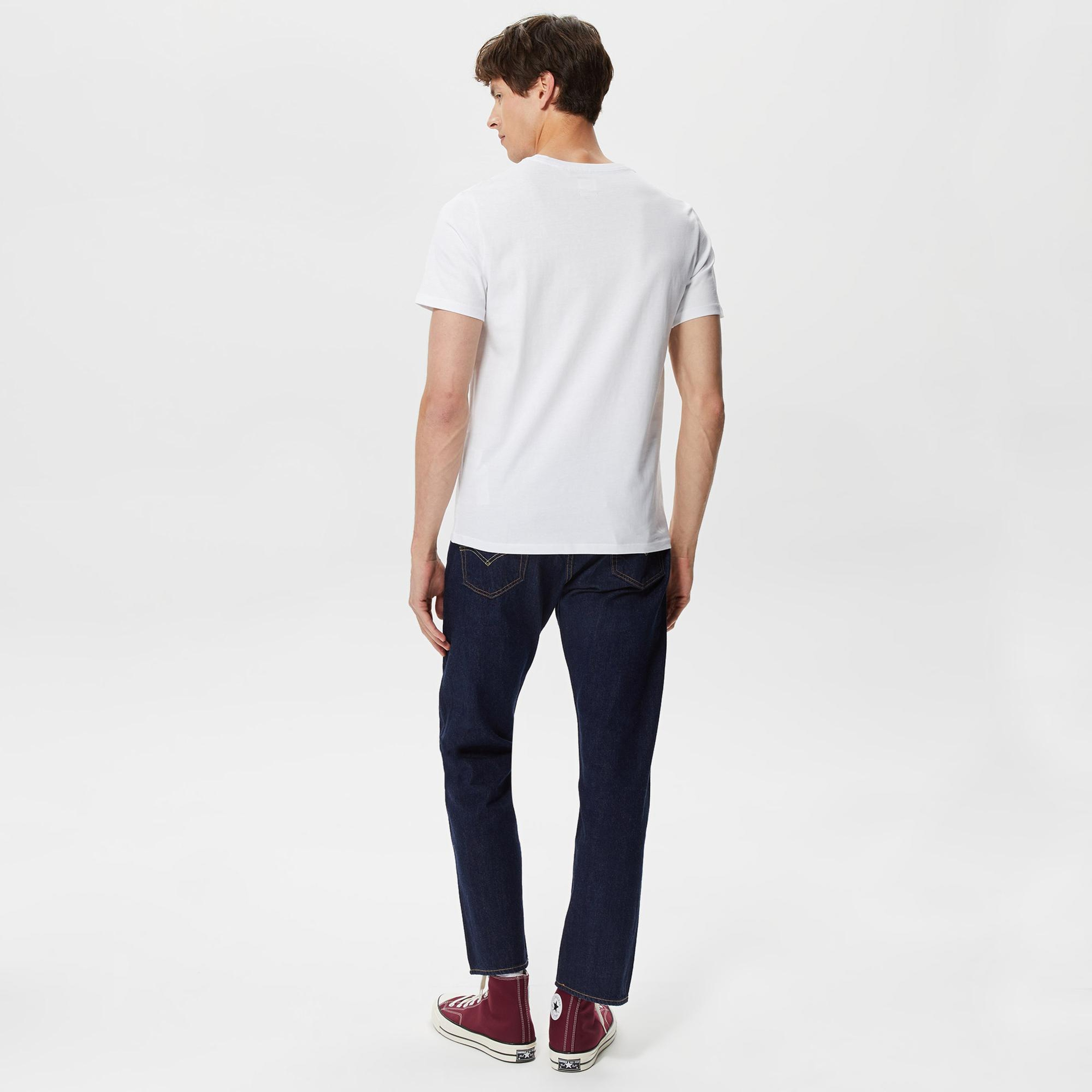 Levi's Original Erkek Beyaz Rengi T-Shirt