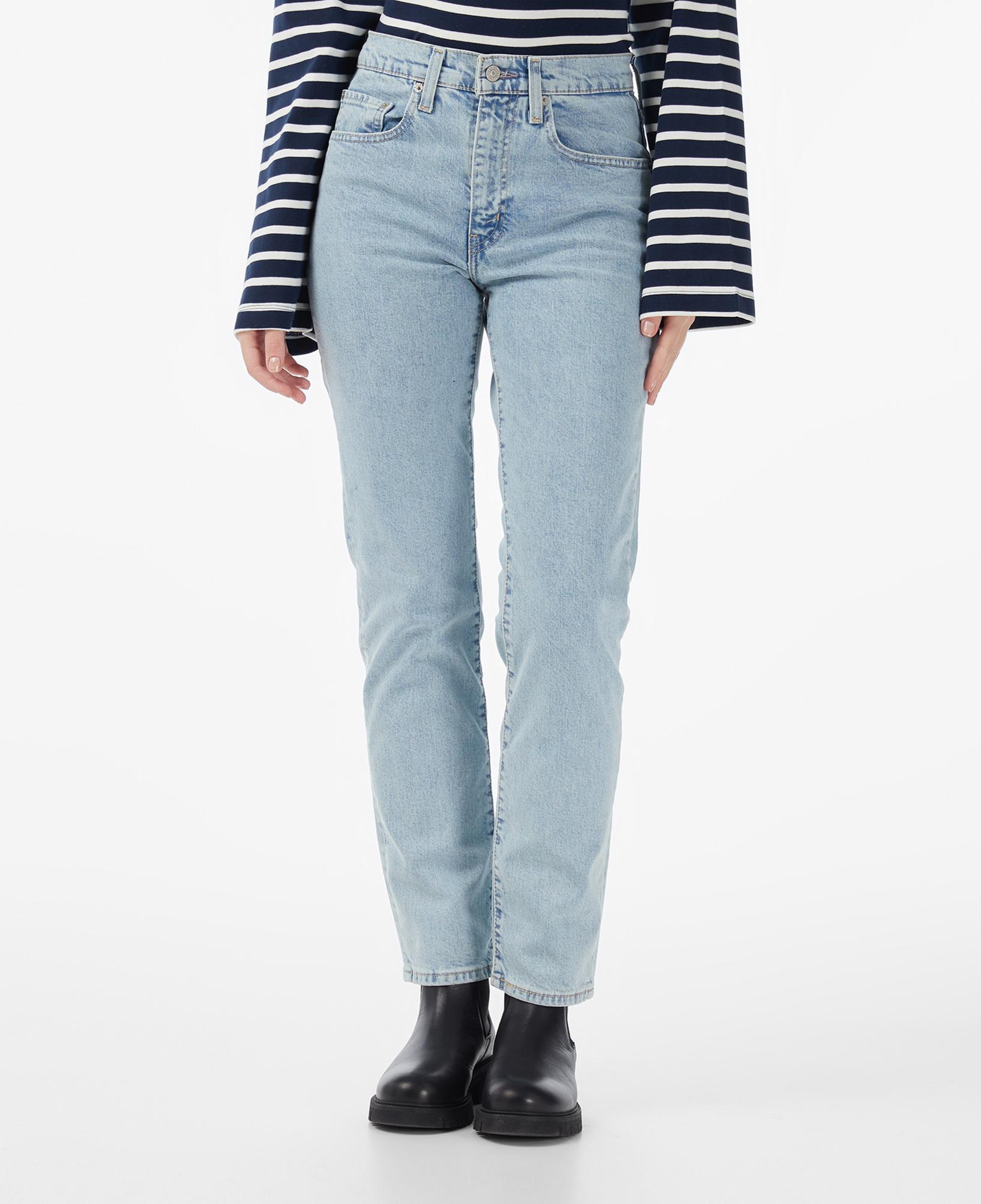 Levi's 724 High Rise Straight Kadın Mavi Jean