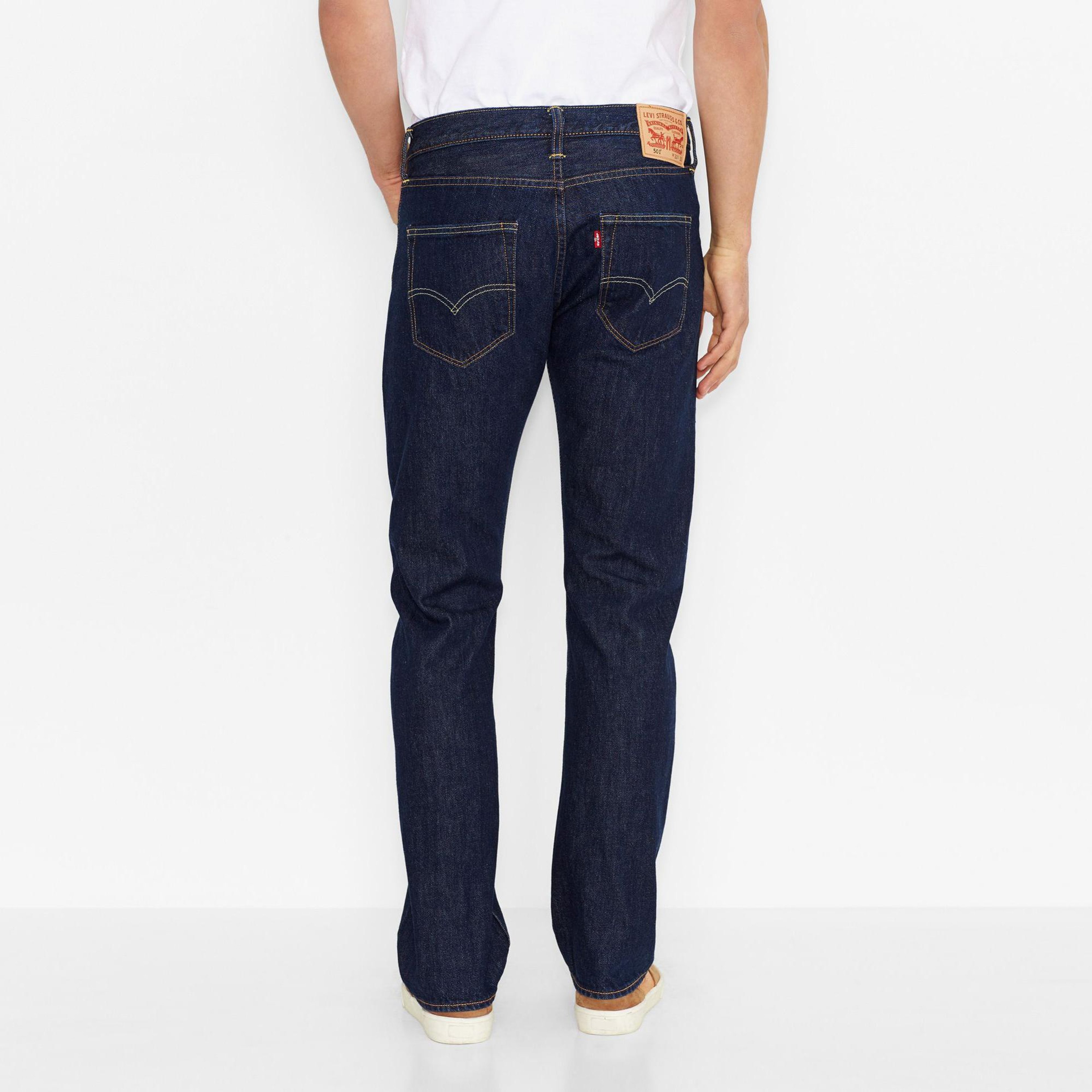 Levi's 501 Original Local Onewash Erkek Lacivert Jean