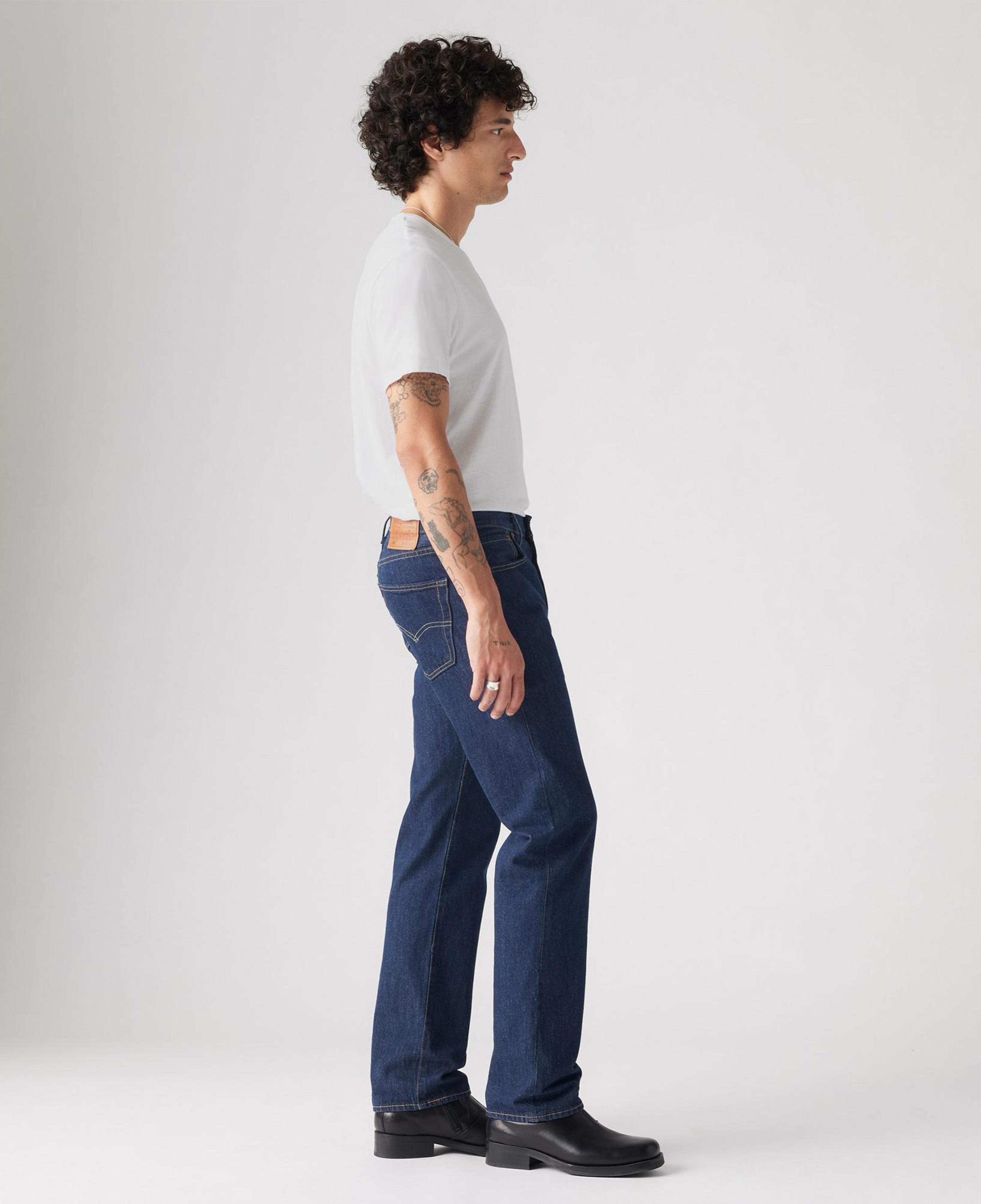 Levi's 501 Original Local Onewash Erkek Lacivert Jean