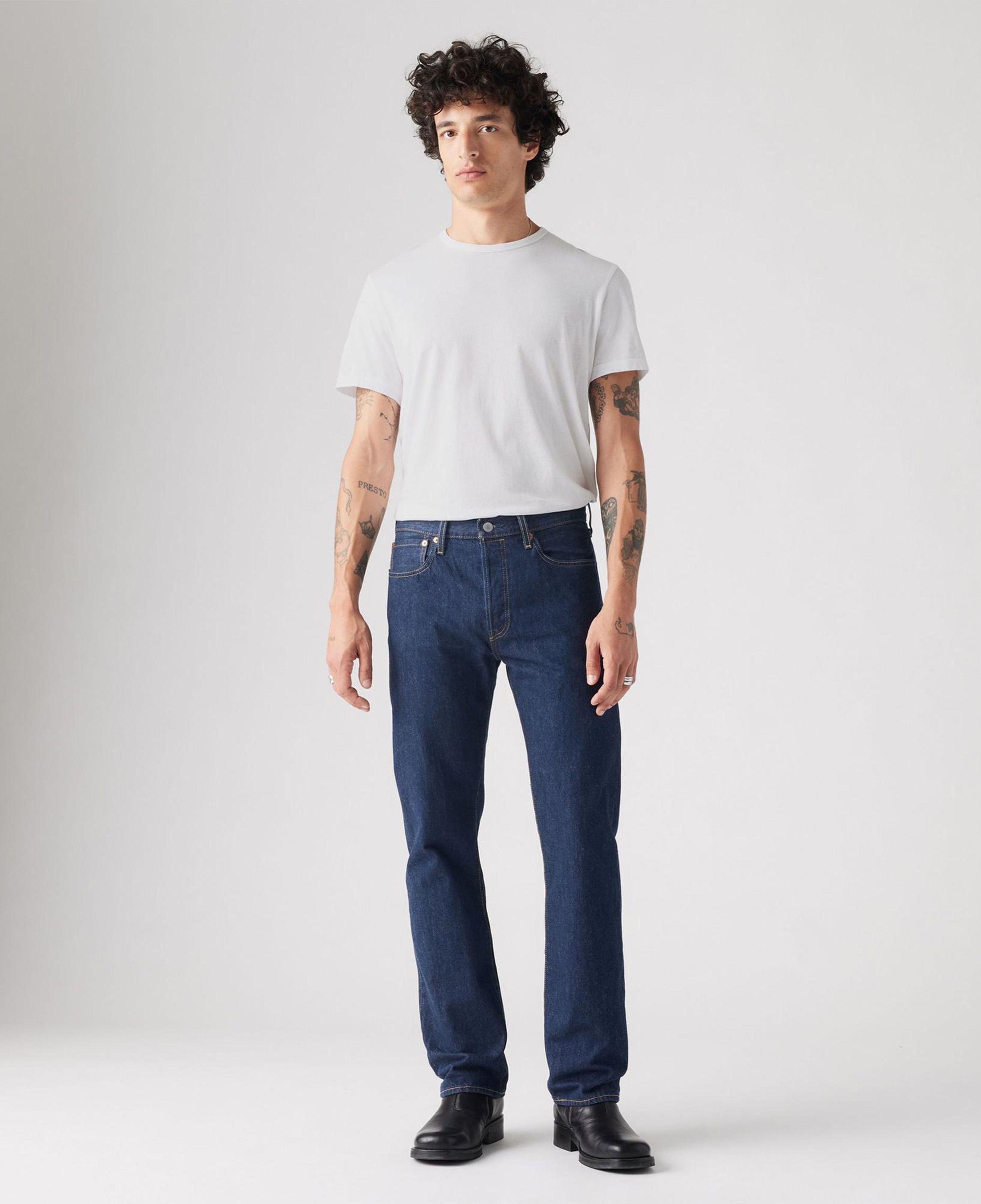 Levi's 501 Original Local Onewash Erkek Lacivert Jean