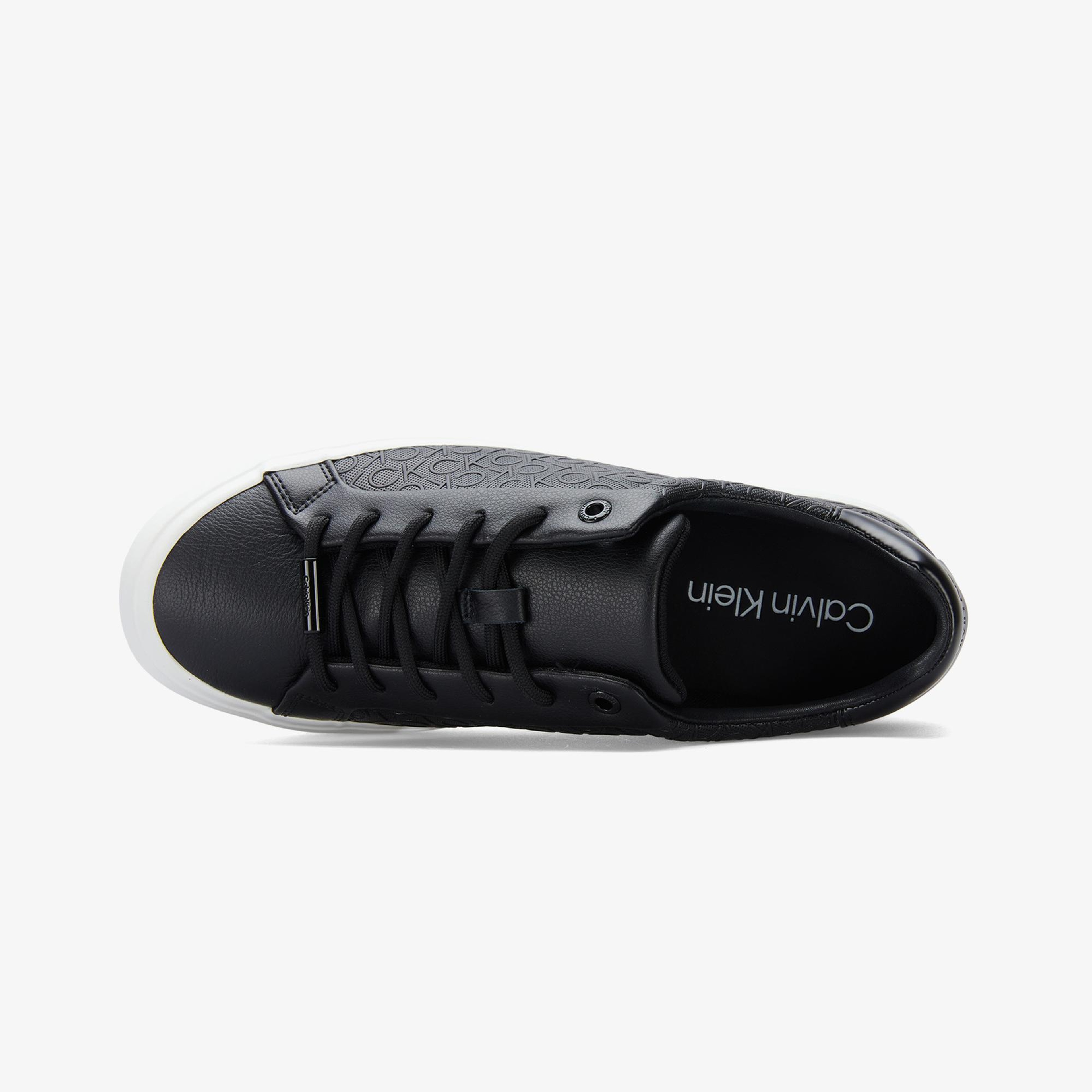 Calvin Klein Vulc Lace Up Mono Kadın Siyah Sneaker
