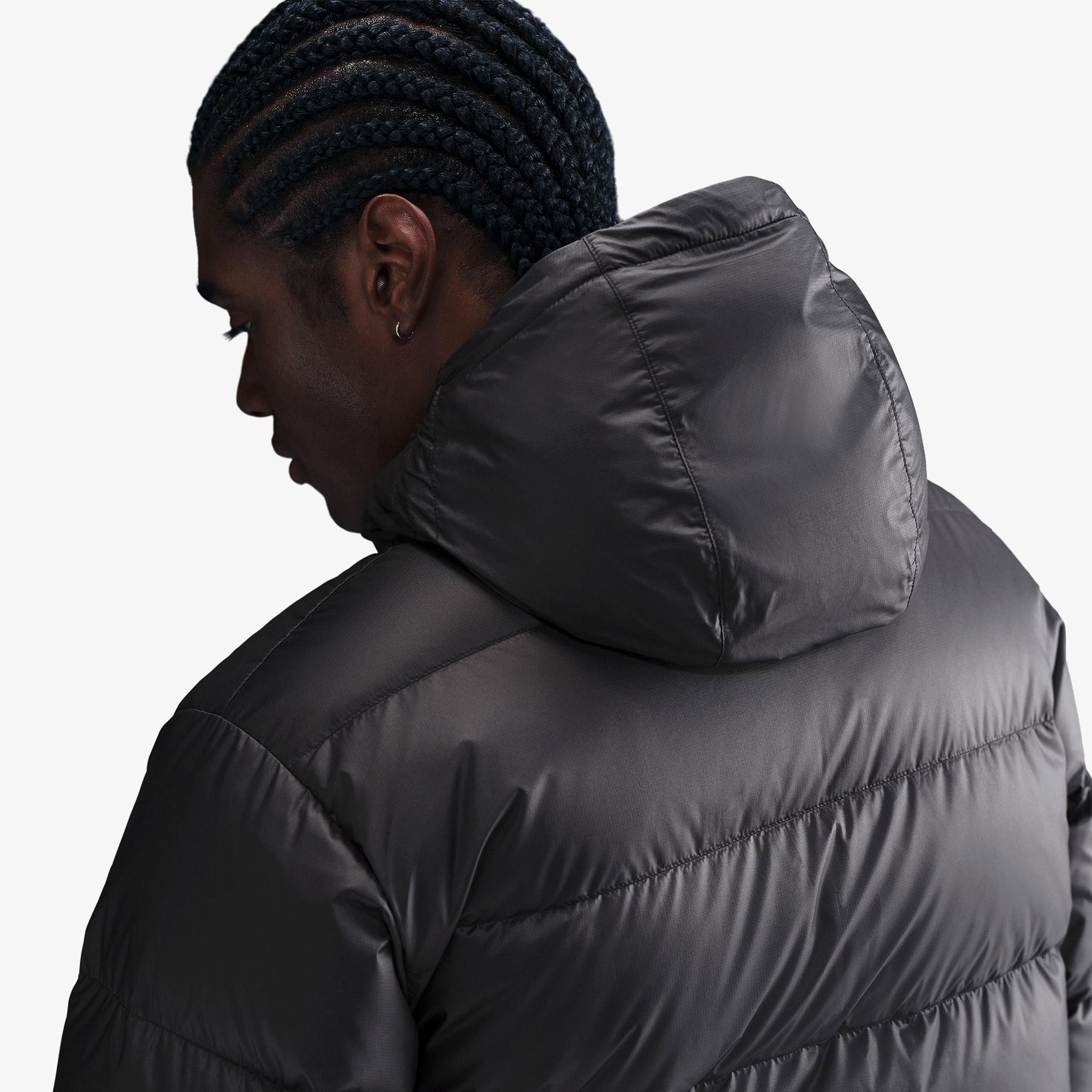 Nike Windrunner Statement Down Erkek Siyah Mont