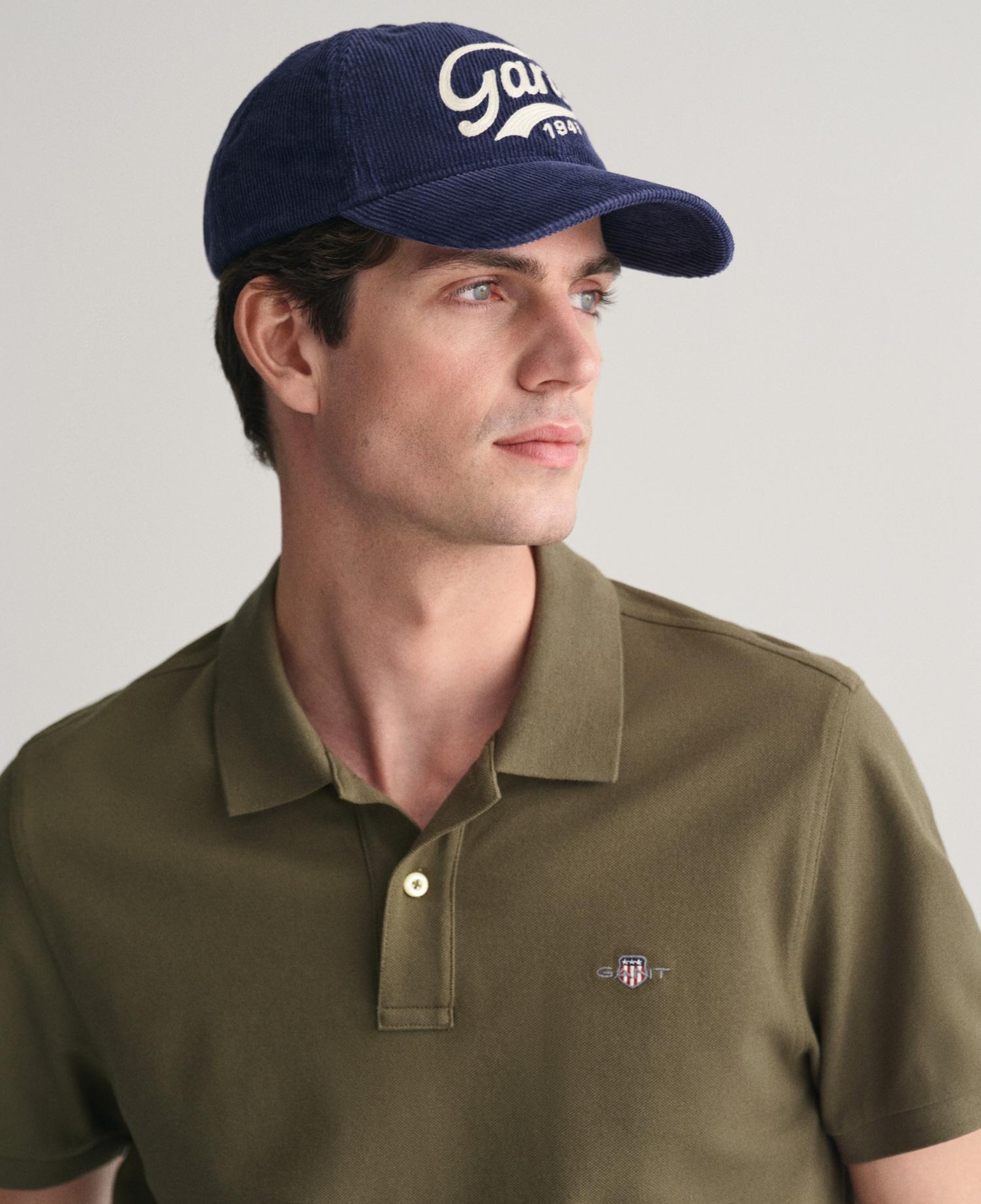 GANT Erkek Yeşil Regular Fit Polo
