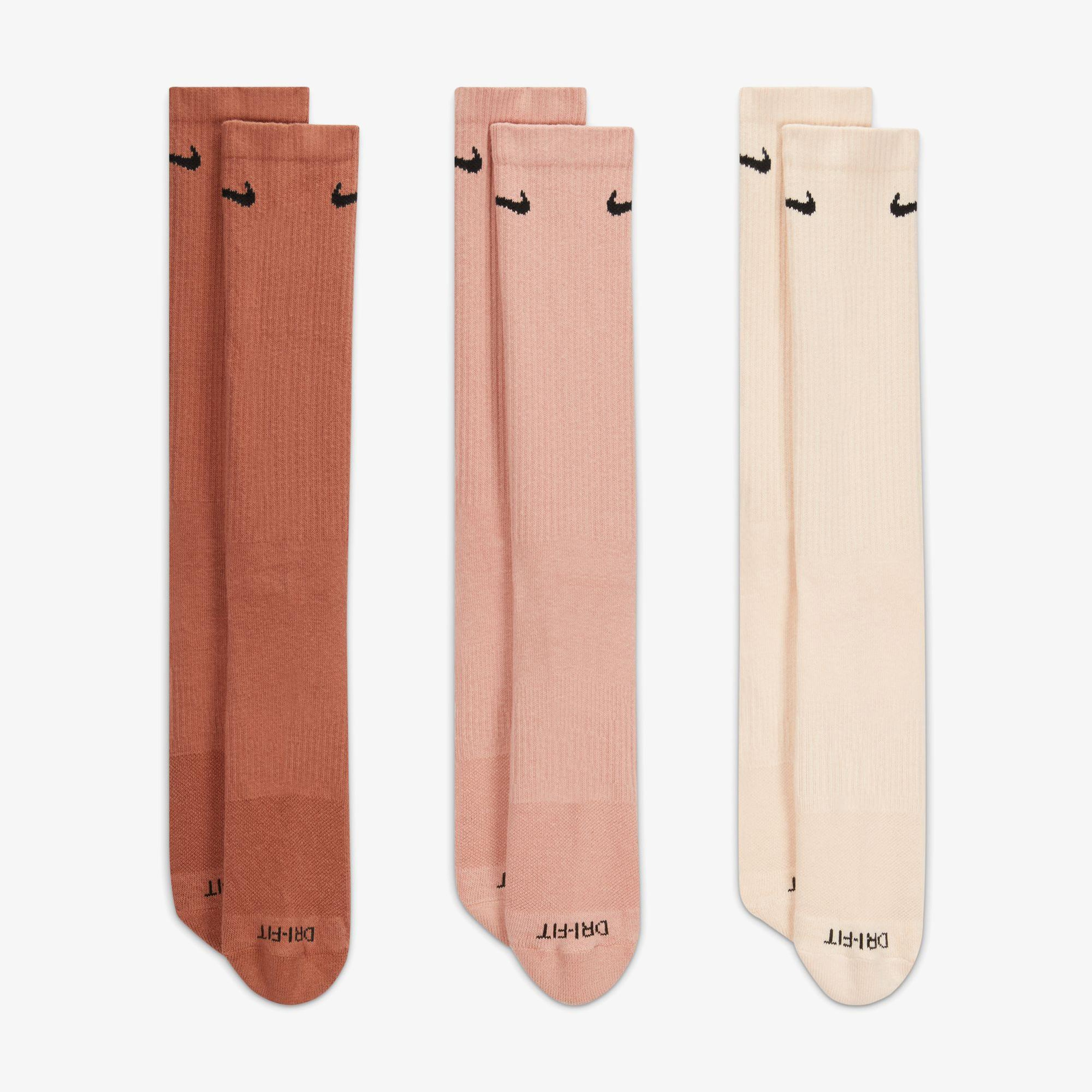 Nike Everyday Plus Cushioned 3' lü Unisex Renkli Çorap