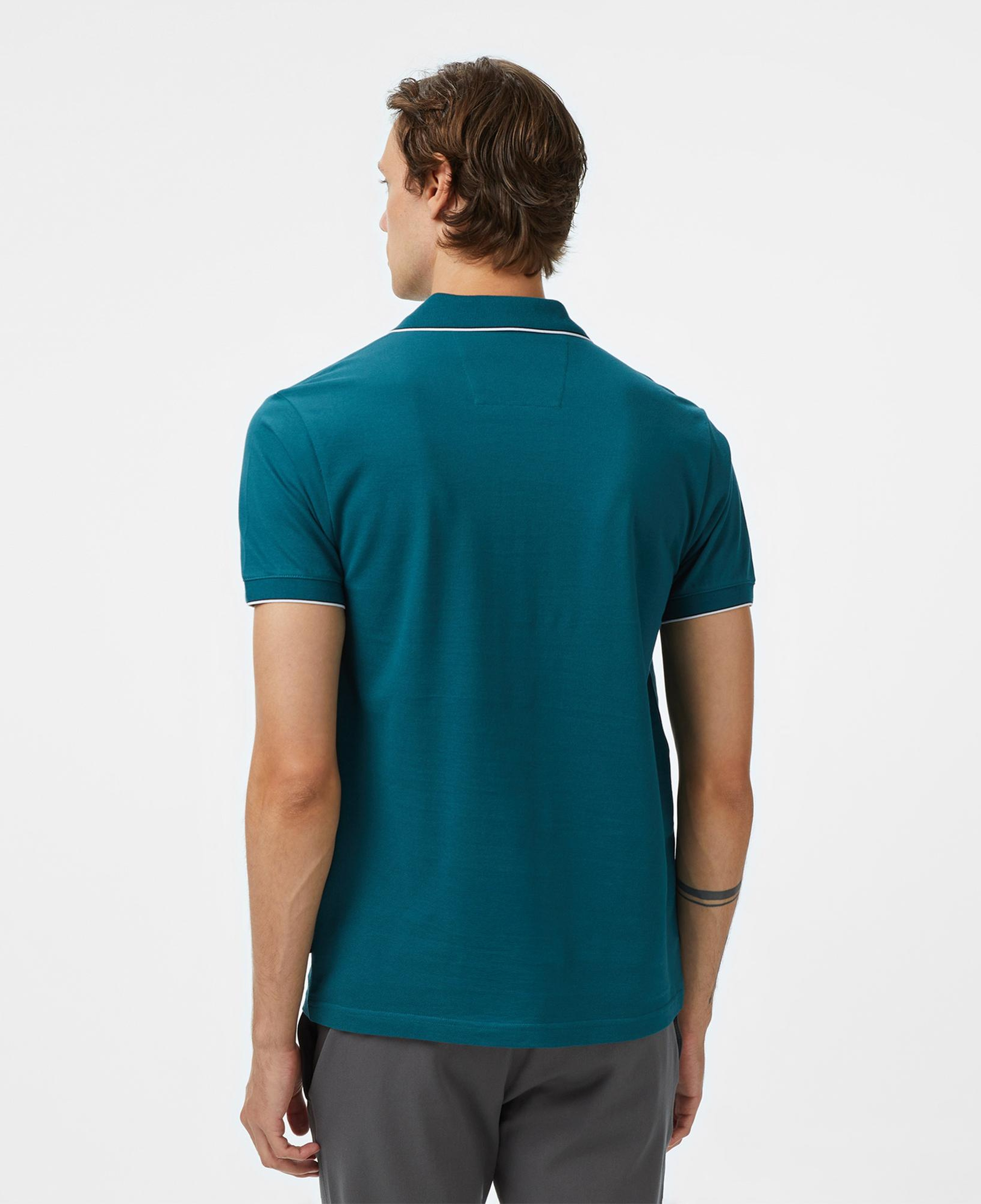 Nautica Erkek Yeşil Classic Fit Polo Yaka T-Shirt