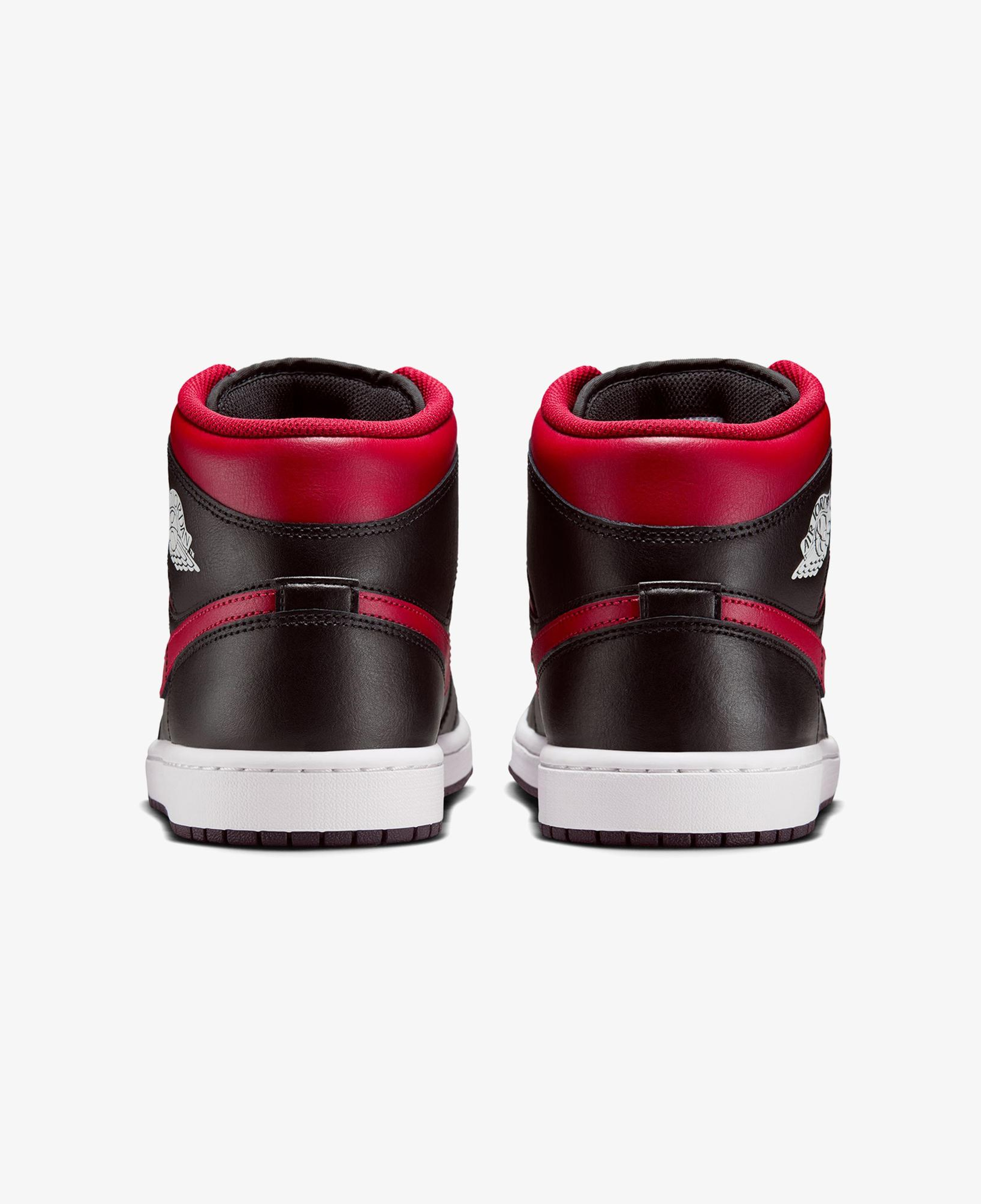 Jordan Air 1 Mid Erkek Siyah Spor Ayakkabı