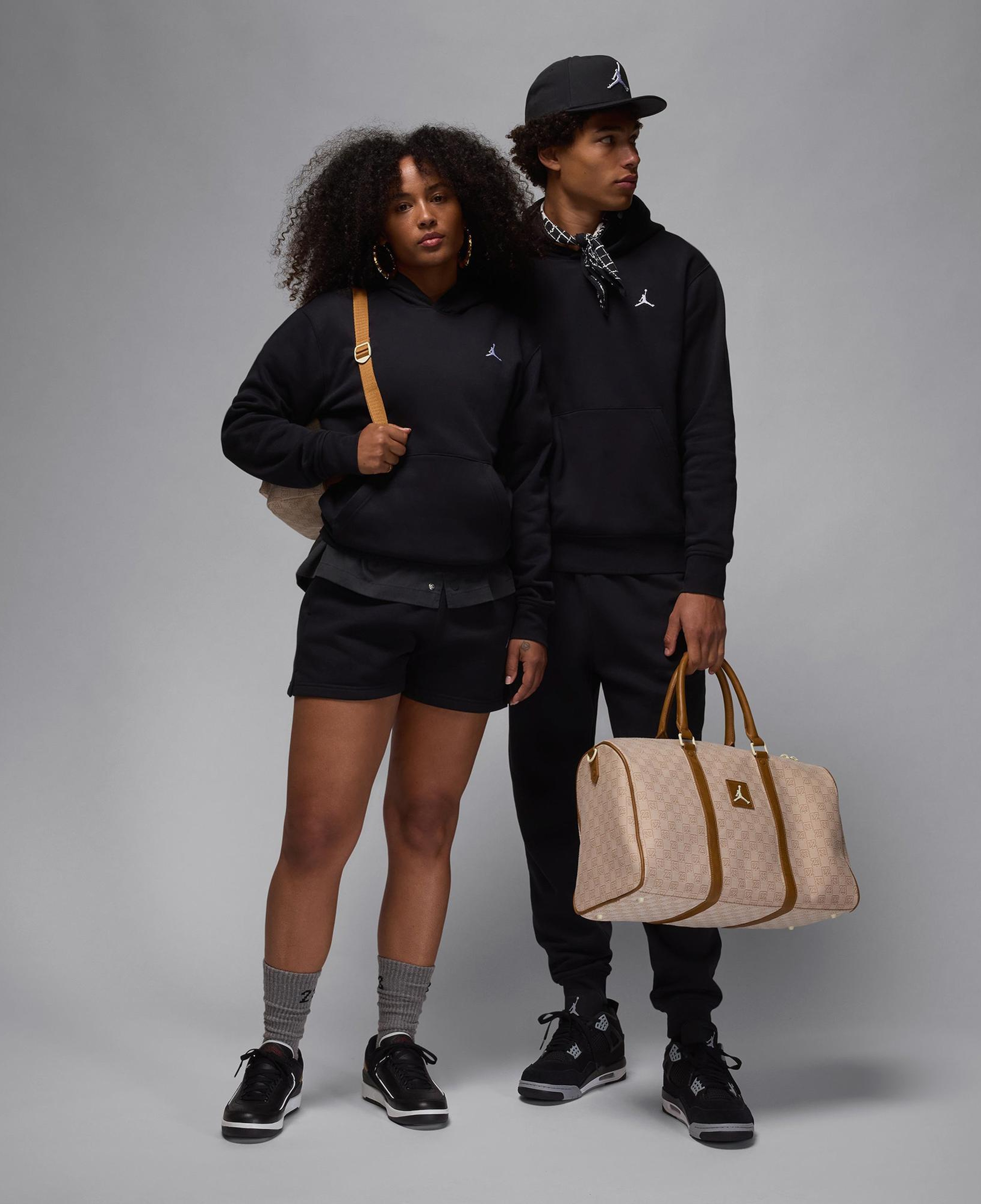 Jordan Brooklyn Fleece Erkek Siyah Kapüşonlu Sweatshirt