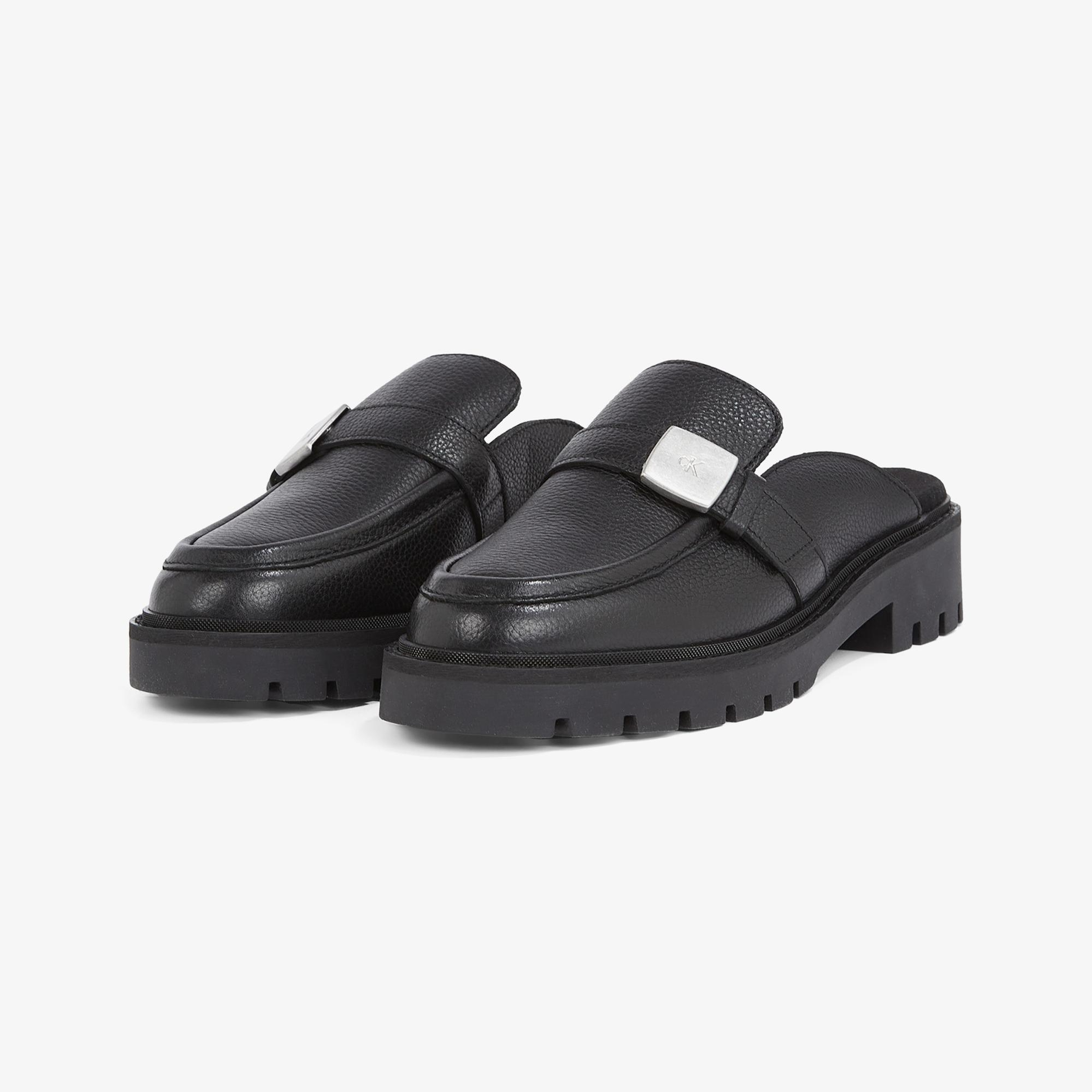 Calvin Klein Flatform Slipon Kadın Siyah Loafer