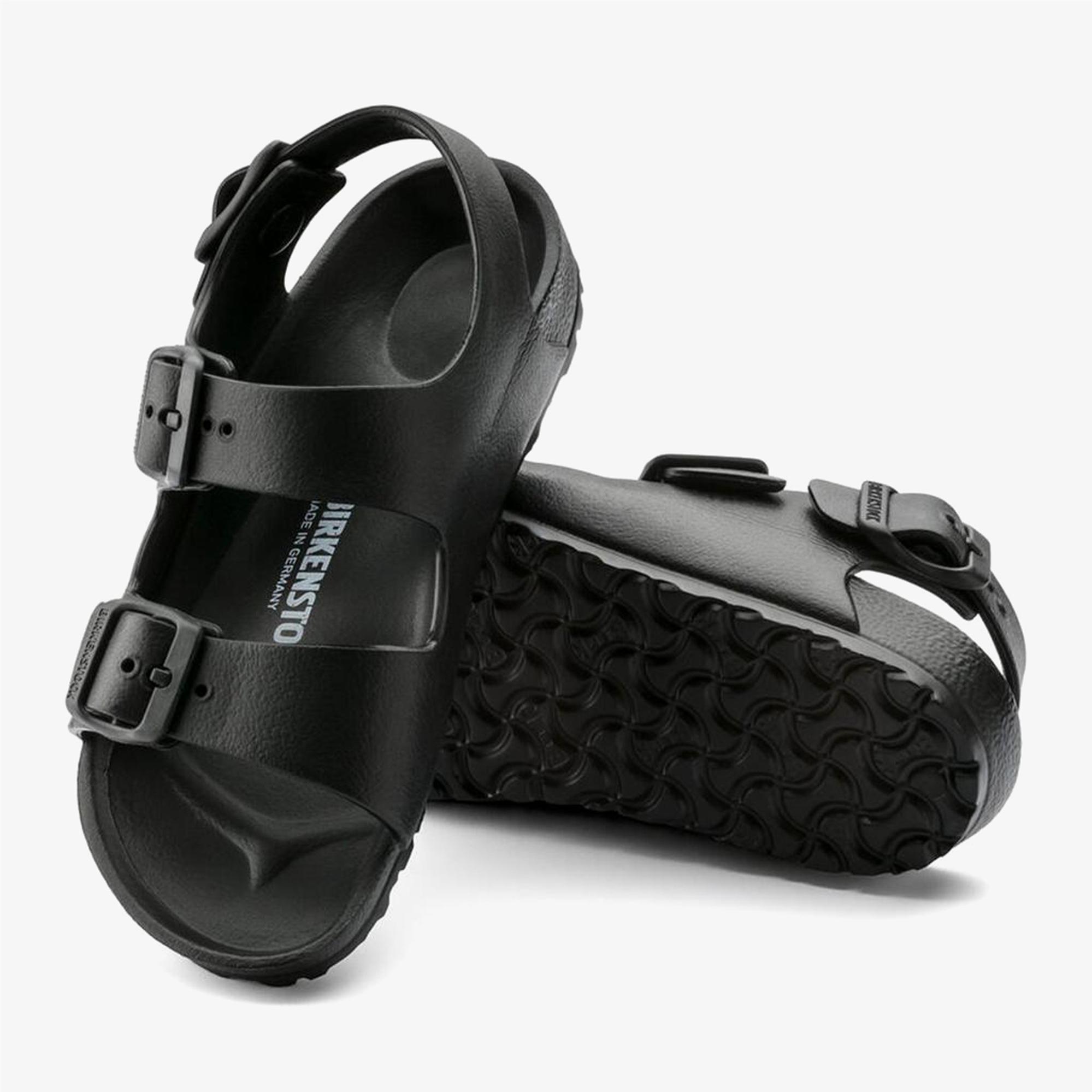 Birkenstock Milano Eva Çocuk Siyah Sandalet