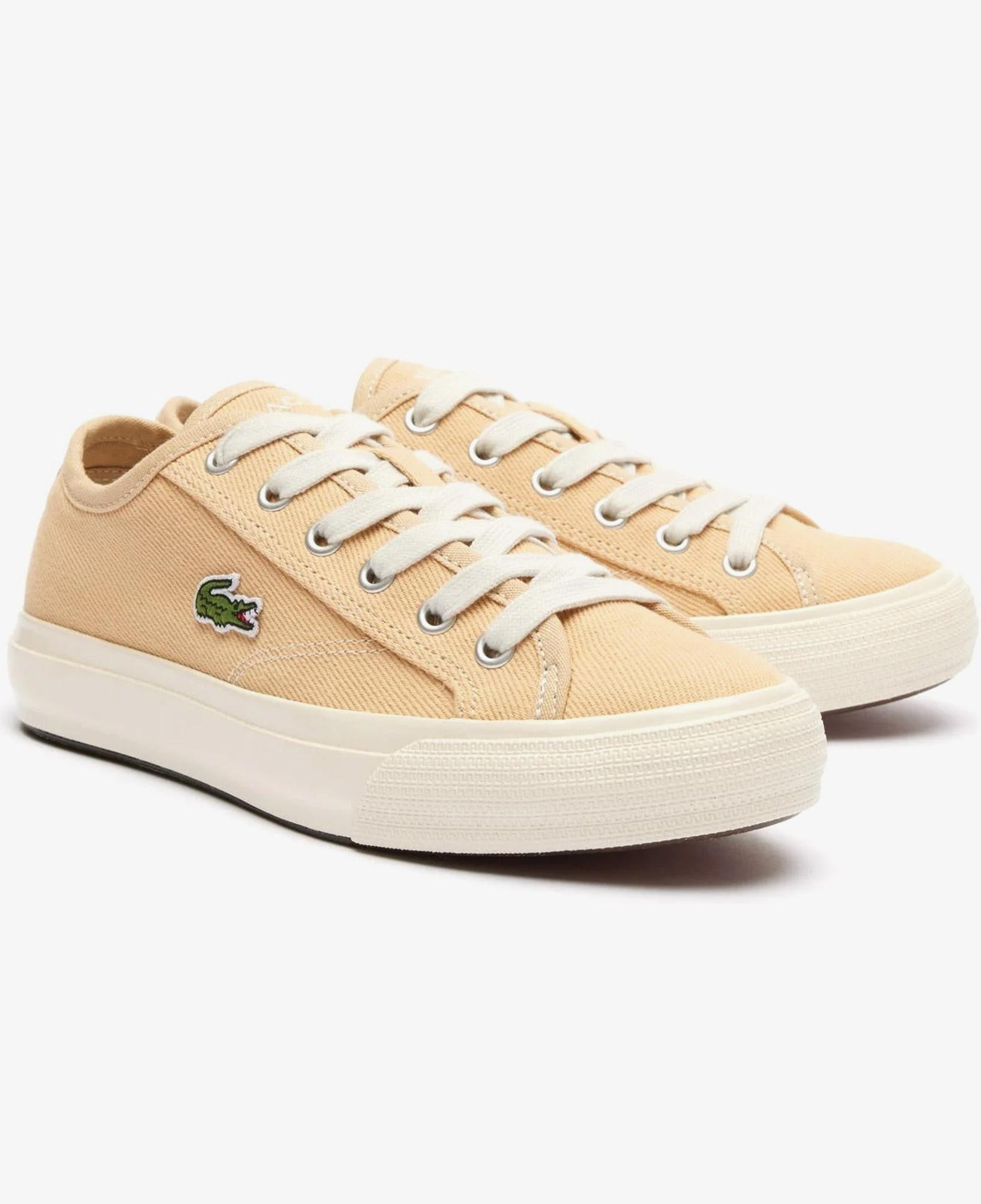 Lacoste Backcourt Kadın Bej Sneaker