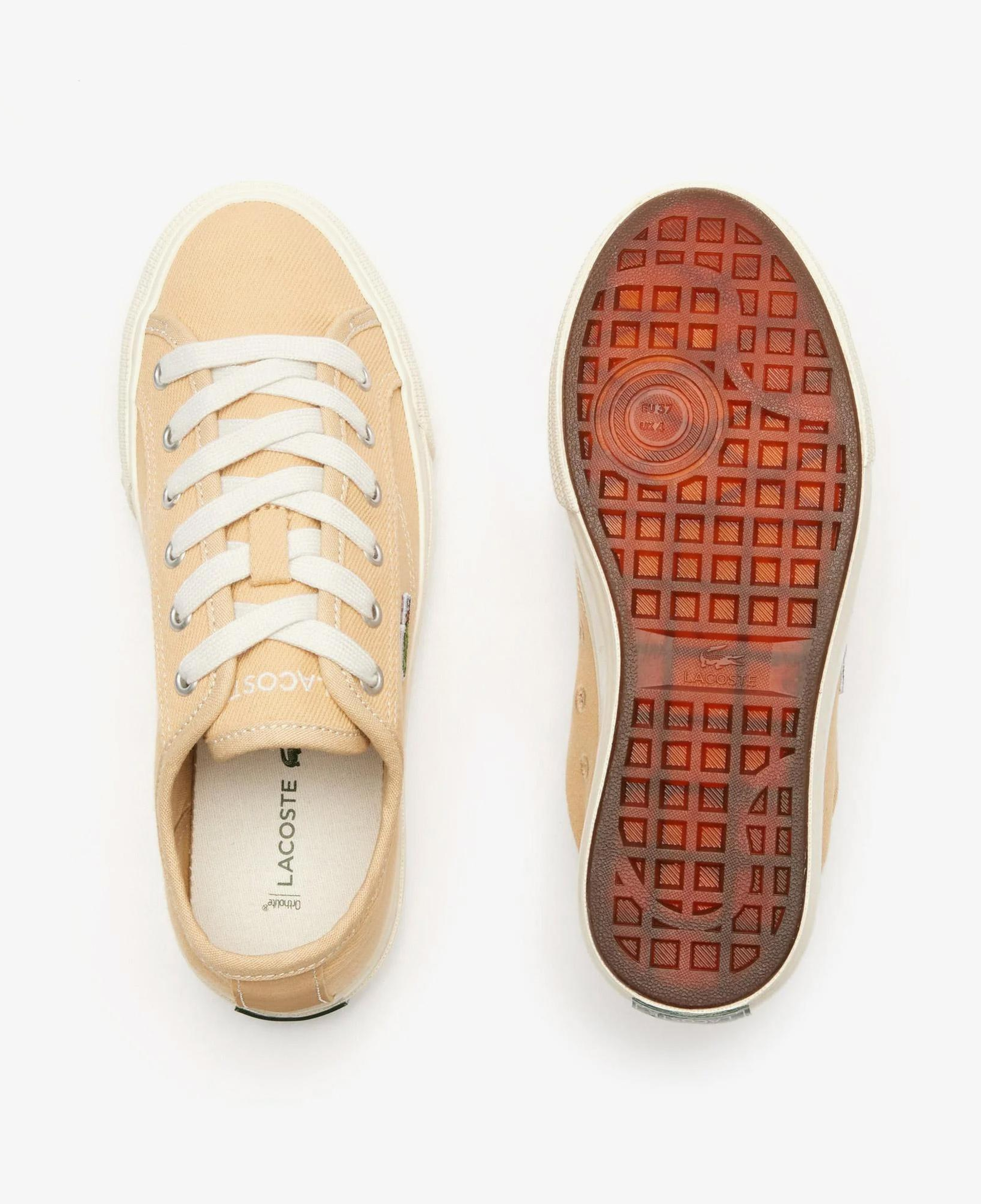 Lacoste Backcourt Kadın Bej Sneaker