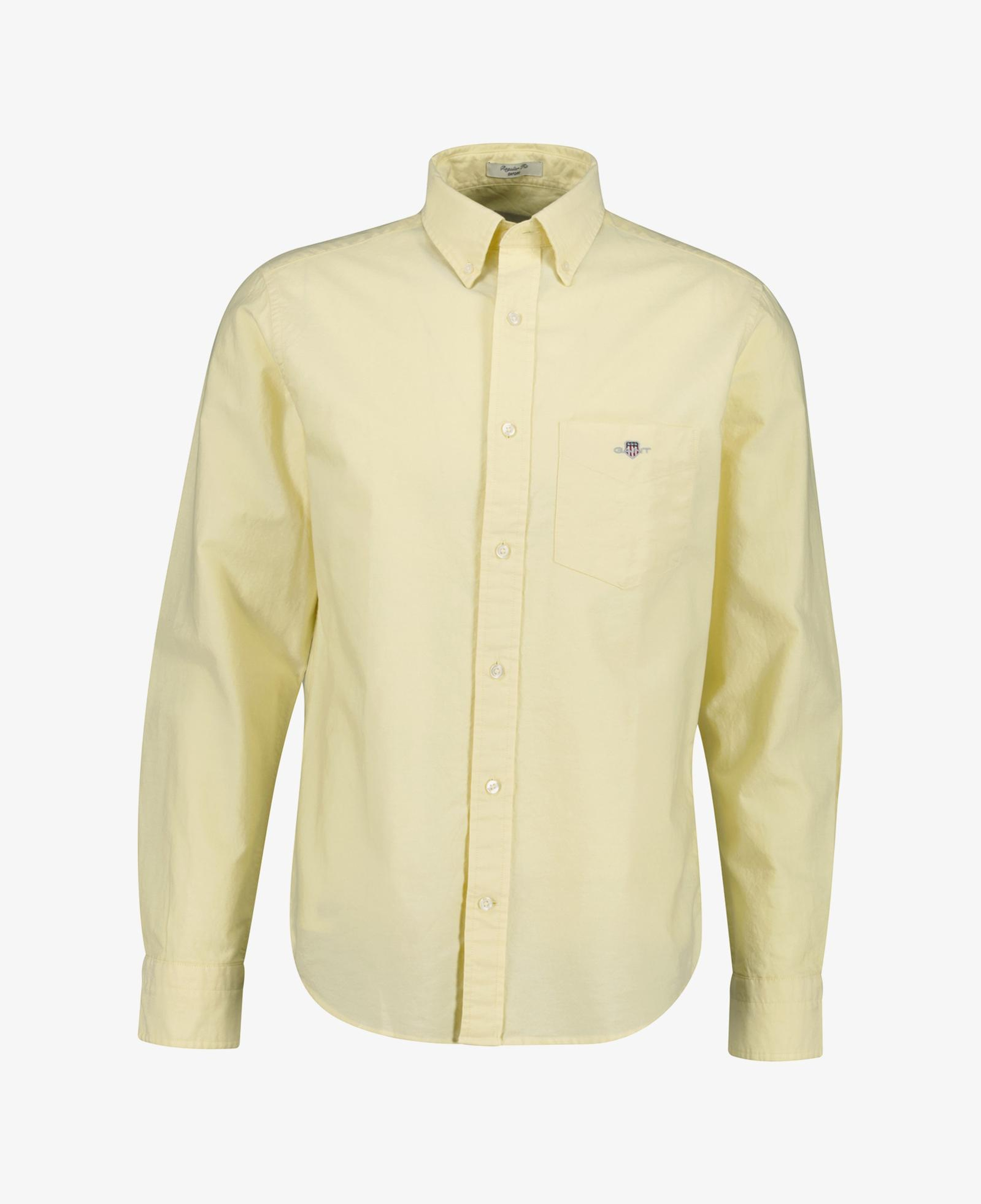 GANT Erkek Turuncu Regular Fit Logolu Gömlek