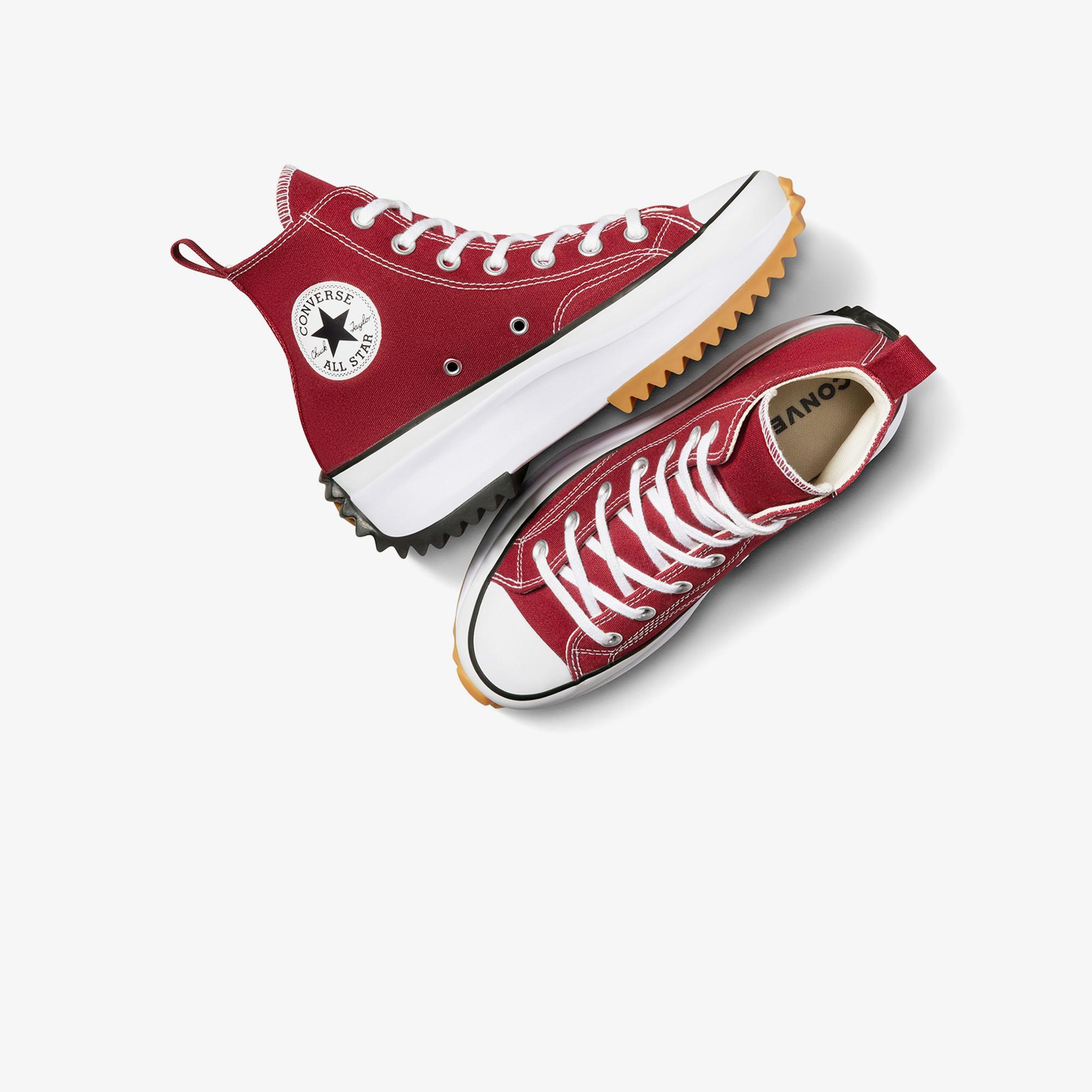 Converse Run Star Hike Unisex Kırmızı Platform Sneaker