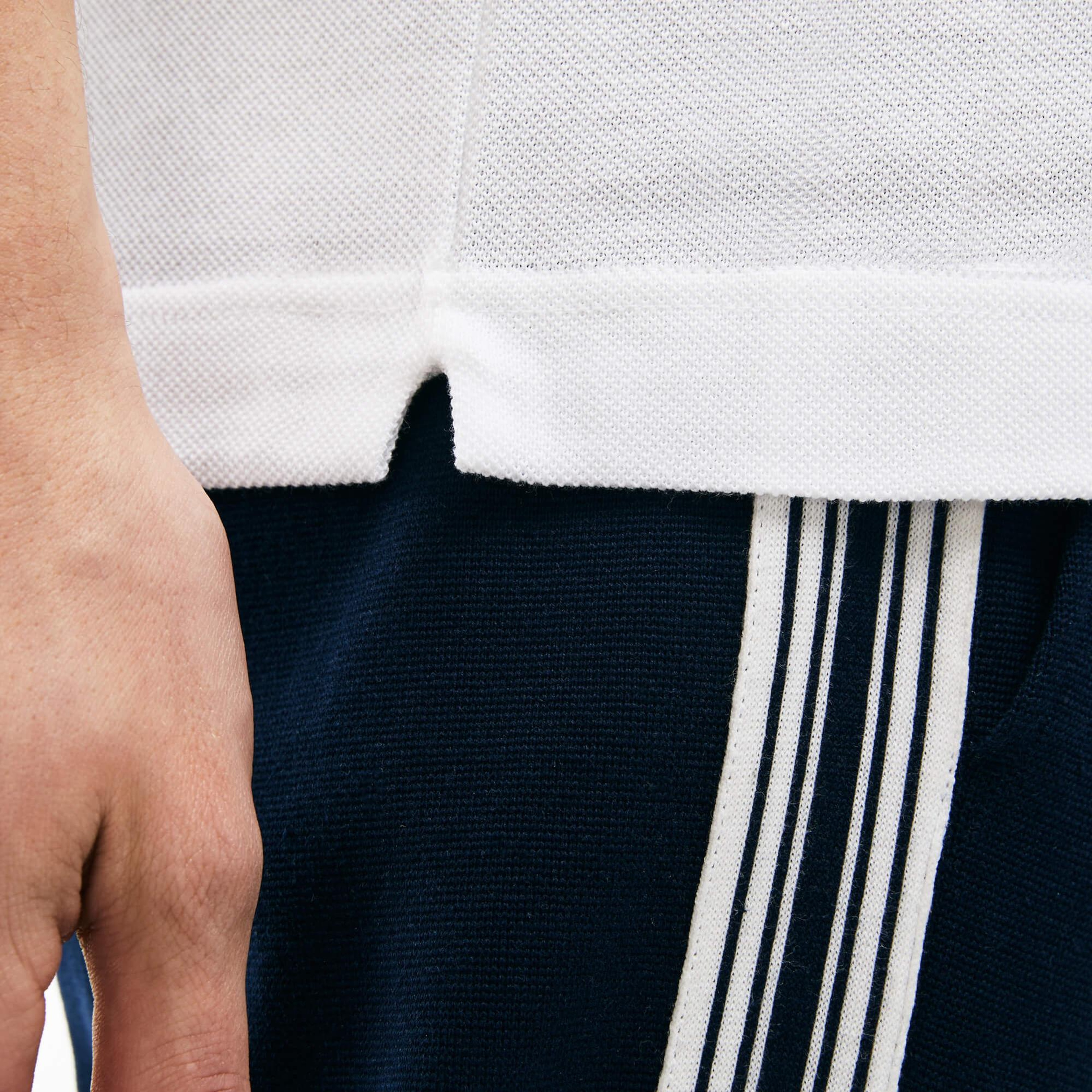 Lacoste L.12.12 Erkek Slim Fit Uzun Kollu Beyaz Polo